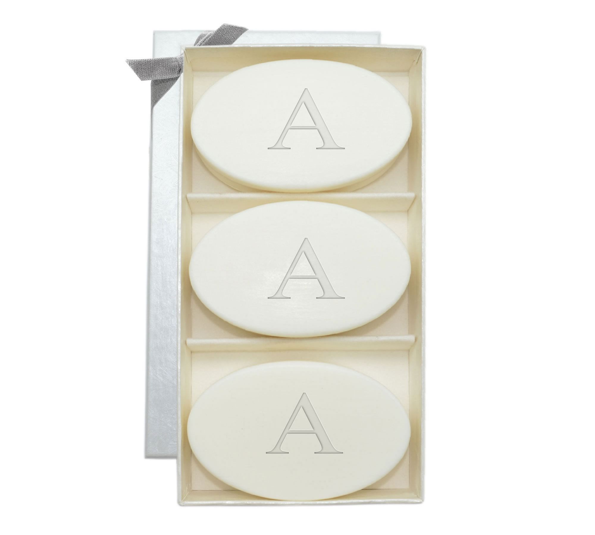 Monogrammed Verbana Oval Soap Set
