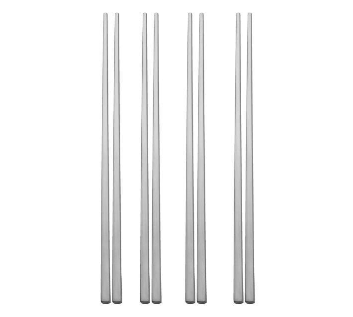 Stainless Steel Chopsticks - Set of 4 | Pottery Barn