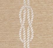 Capri Coastal Hand-Tufted Round Indoor/Outdoor Beige Rug