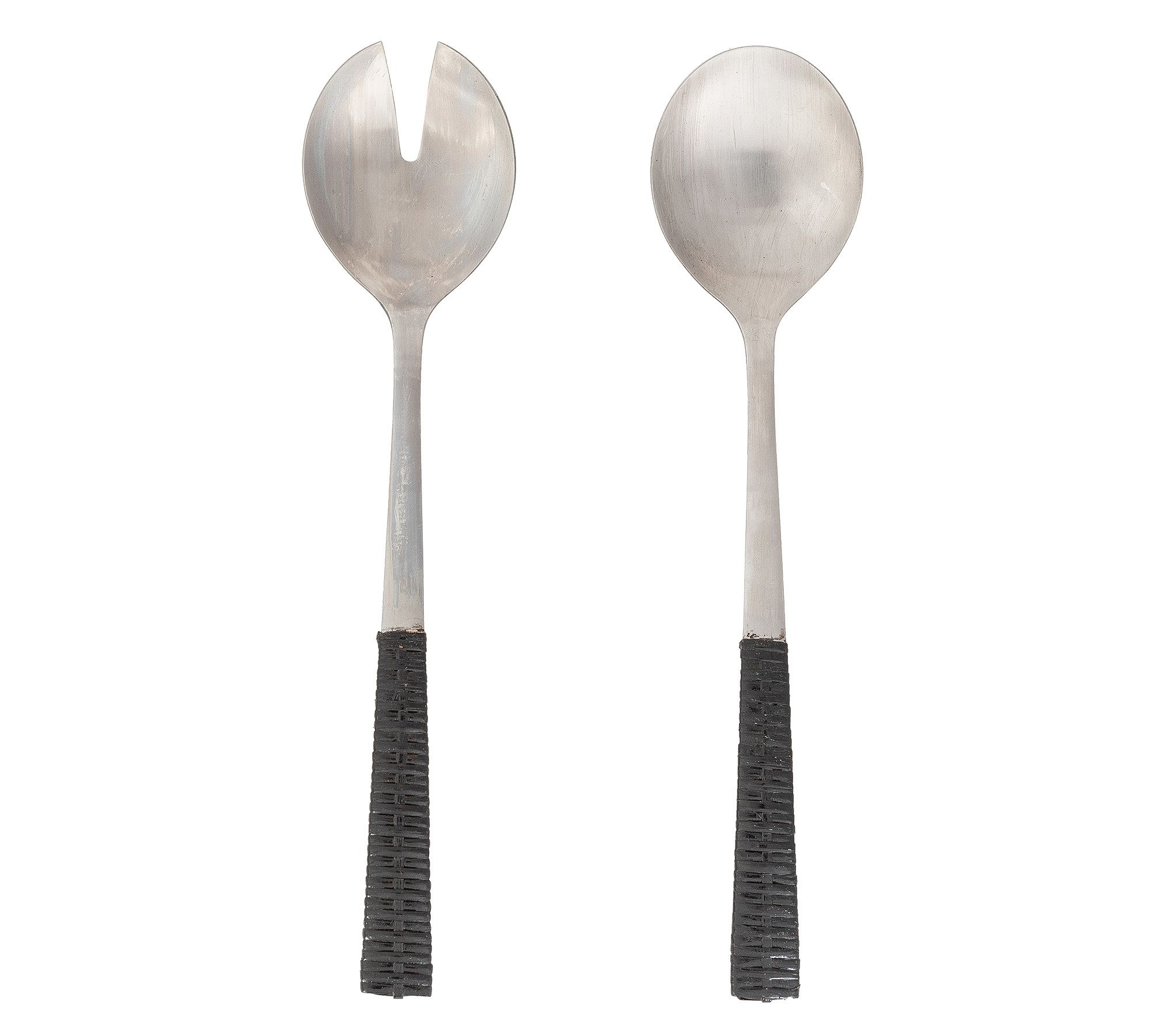 Tava Handwoven Stainless Steel Serving Set - of 2