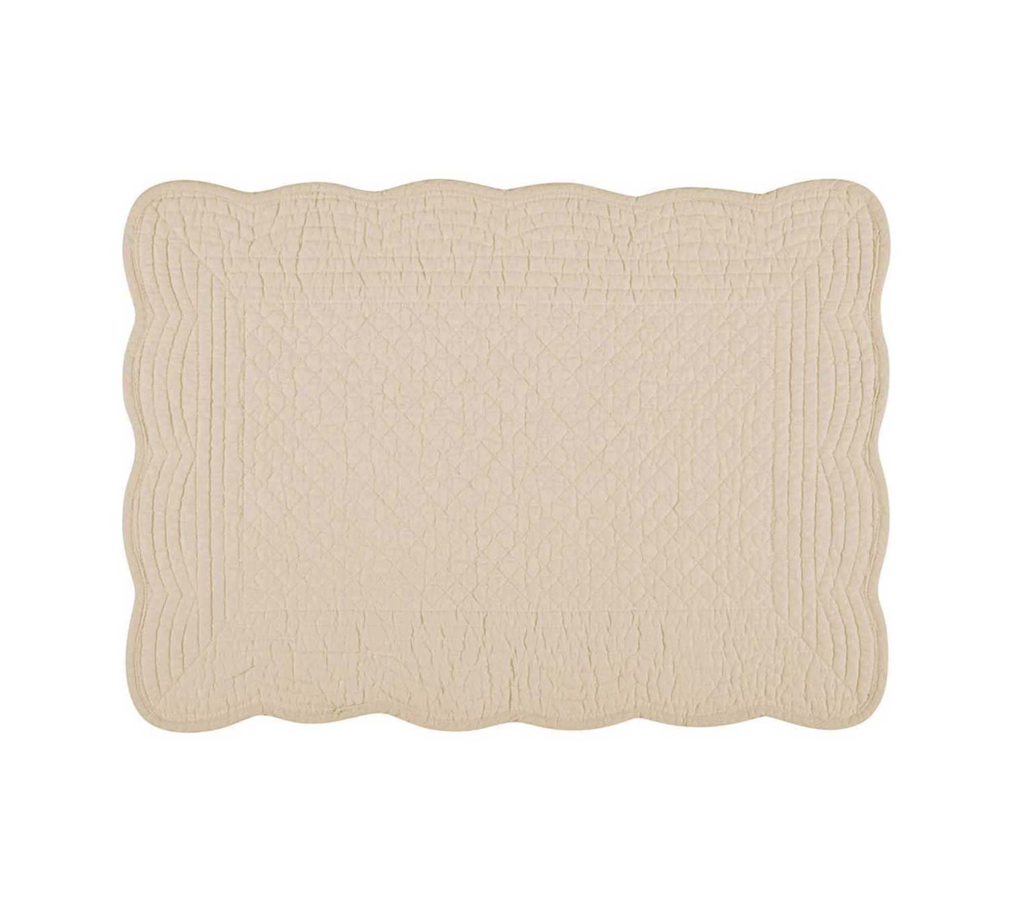 Boutis Cotton Rectangular Placemats - Set of 4