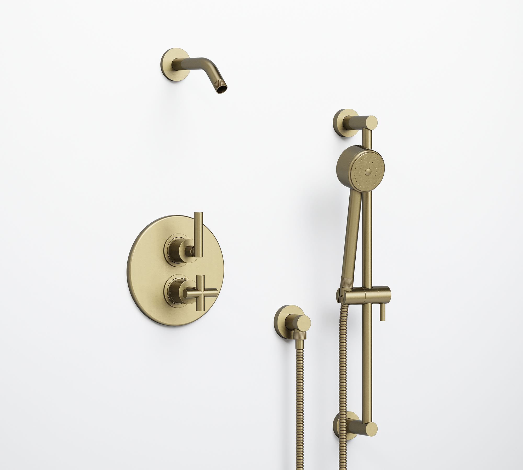 Exton Thermostatic Shower Set with Handshower