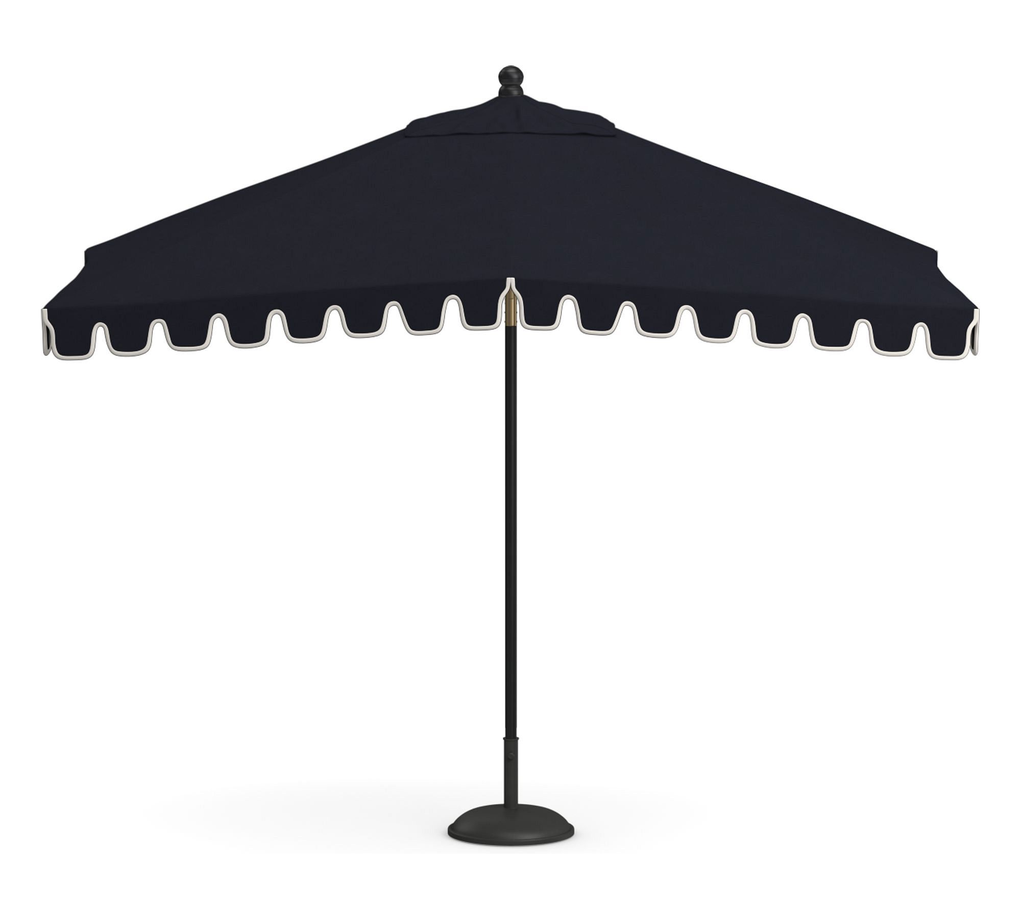 Premium 10' Rectangular Portofino Patio Umbrella – Rustproof Aluminum Frame