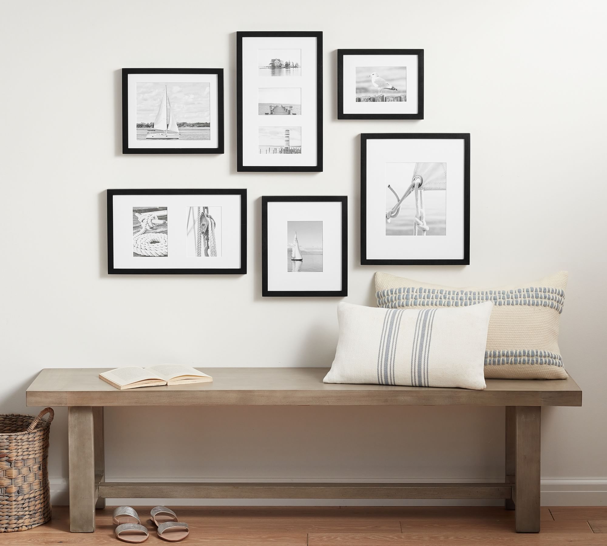 Piece Wood Gallery Frame Set