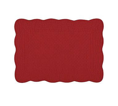 Boutis Cotton Rectangular Placemats - Set of 4 | Pottery Barn