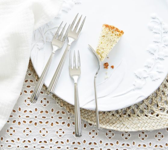 Monique Lhuillier Rivoli Appetizer Forks Set of 4 Pottery Barn