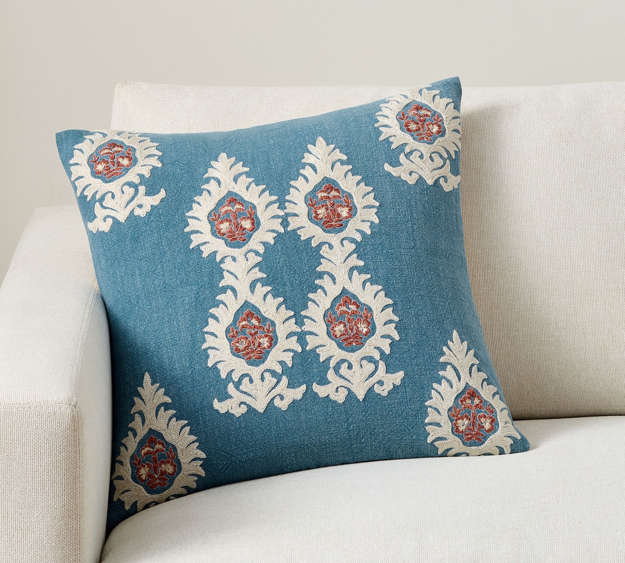 Siena Embroidered Pillow
