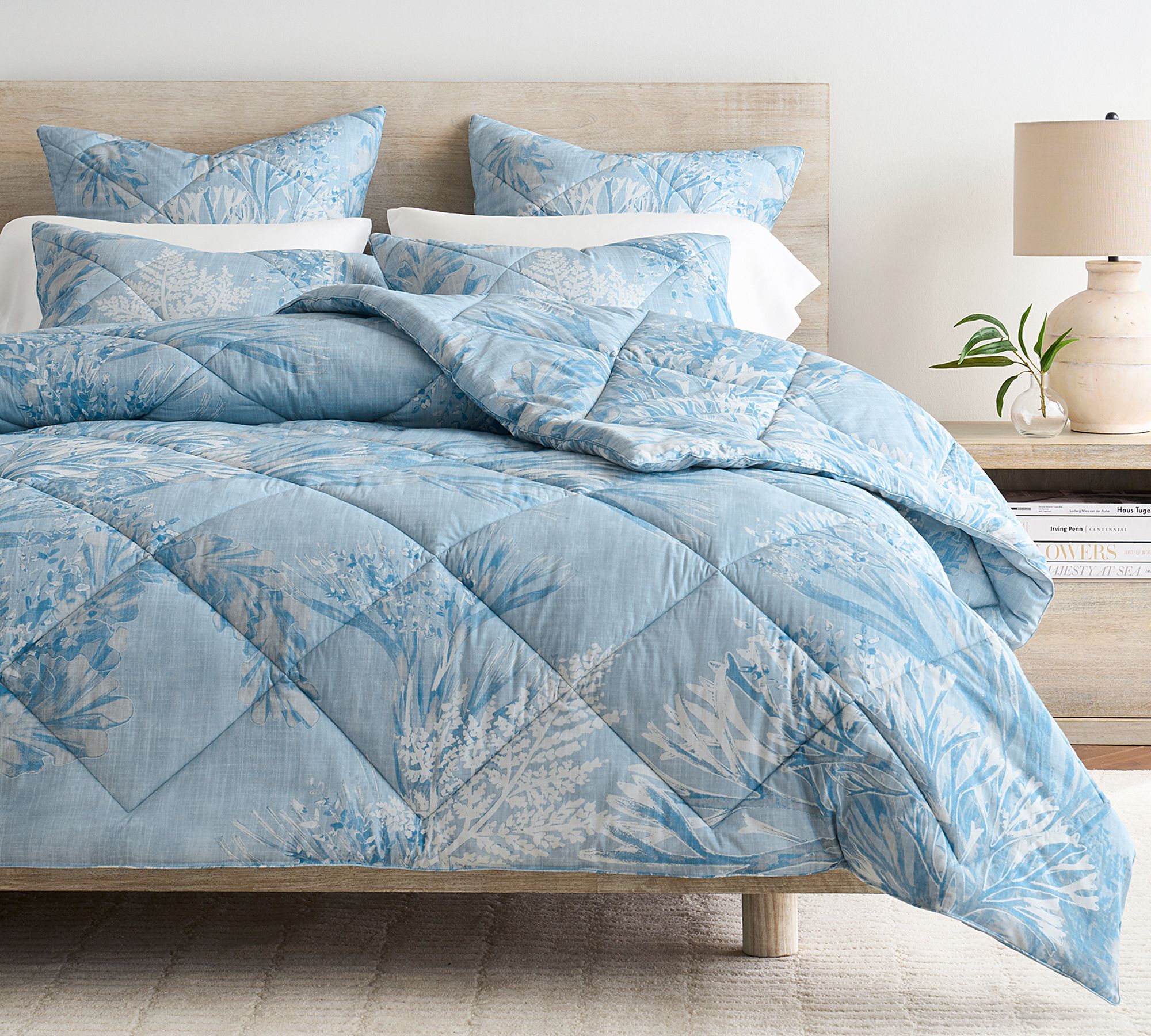 Open Box: Sea Mist Percale Comforter