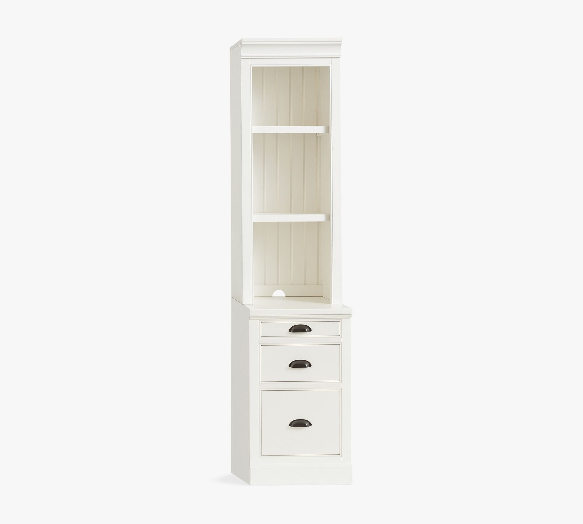 Aubrey Shelf with Open Cabinet (18")