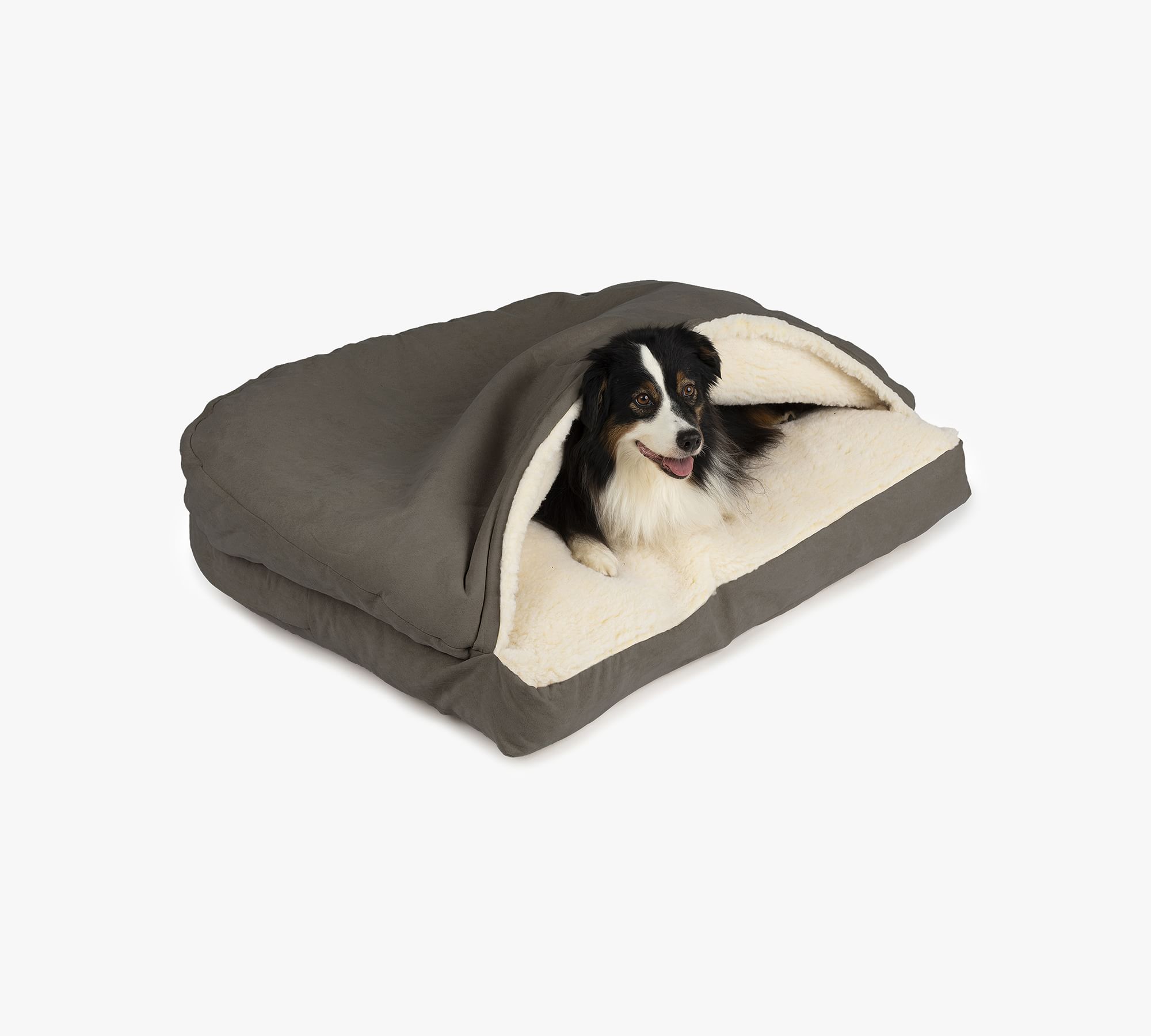 Luxury Microsuede Rectangle Pet Cave