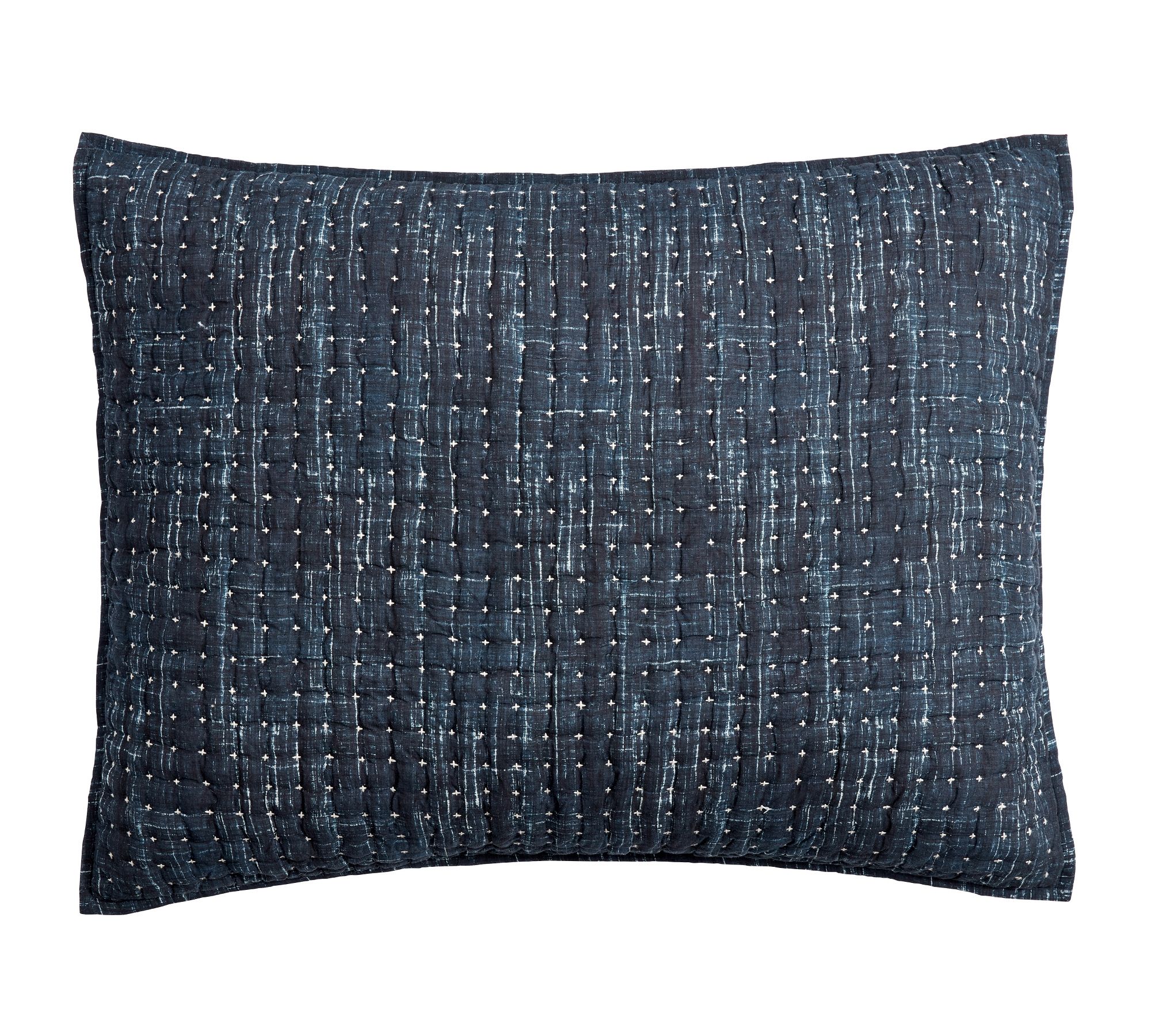 Arlo Cross Stitch Quilted Sham