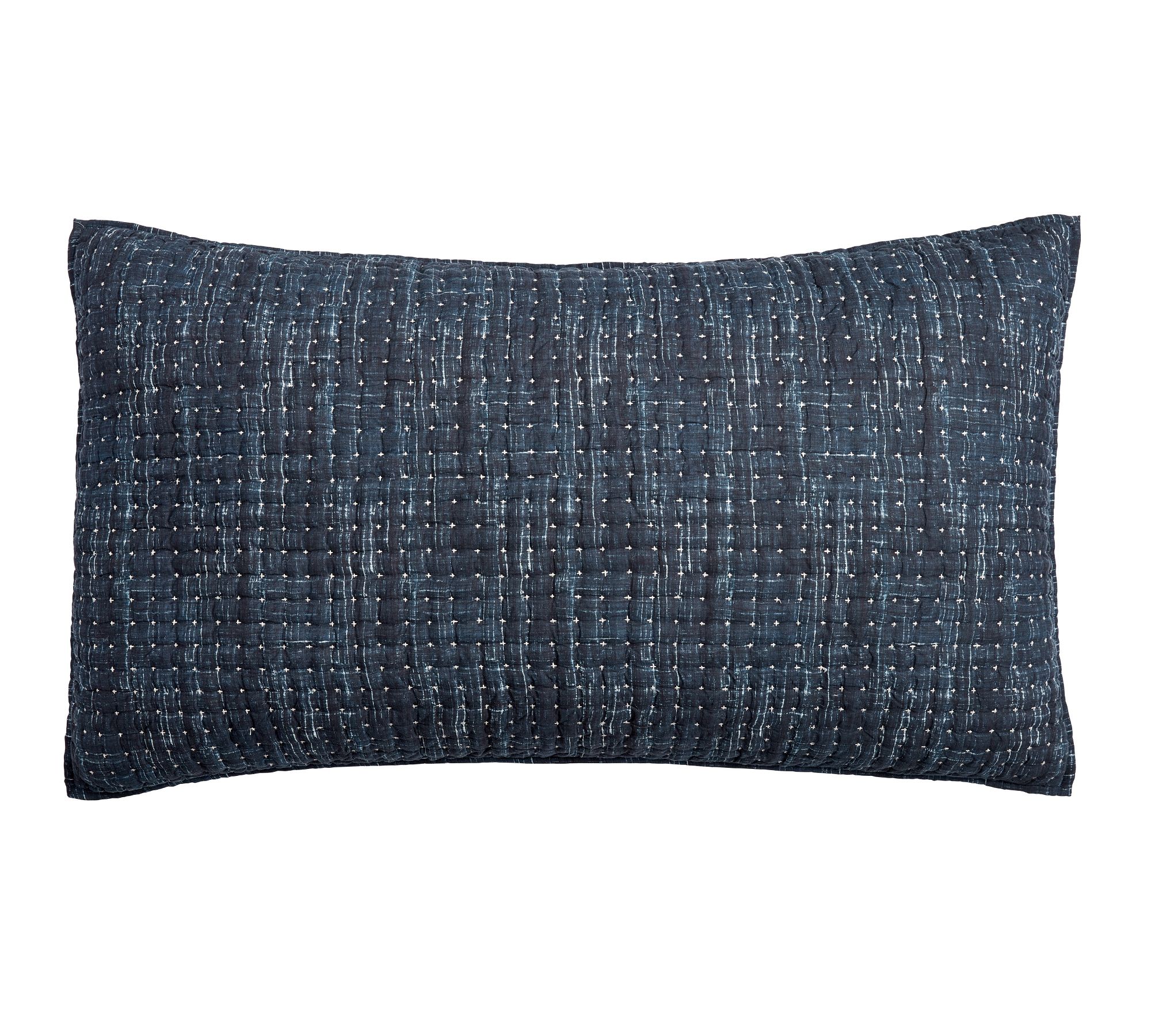 Arlo Cross Stitch Quilted Sham