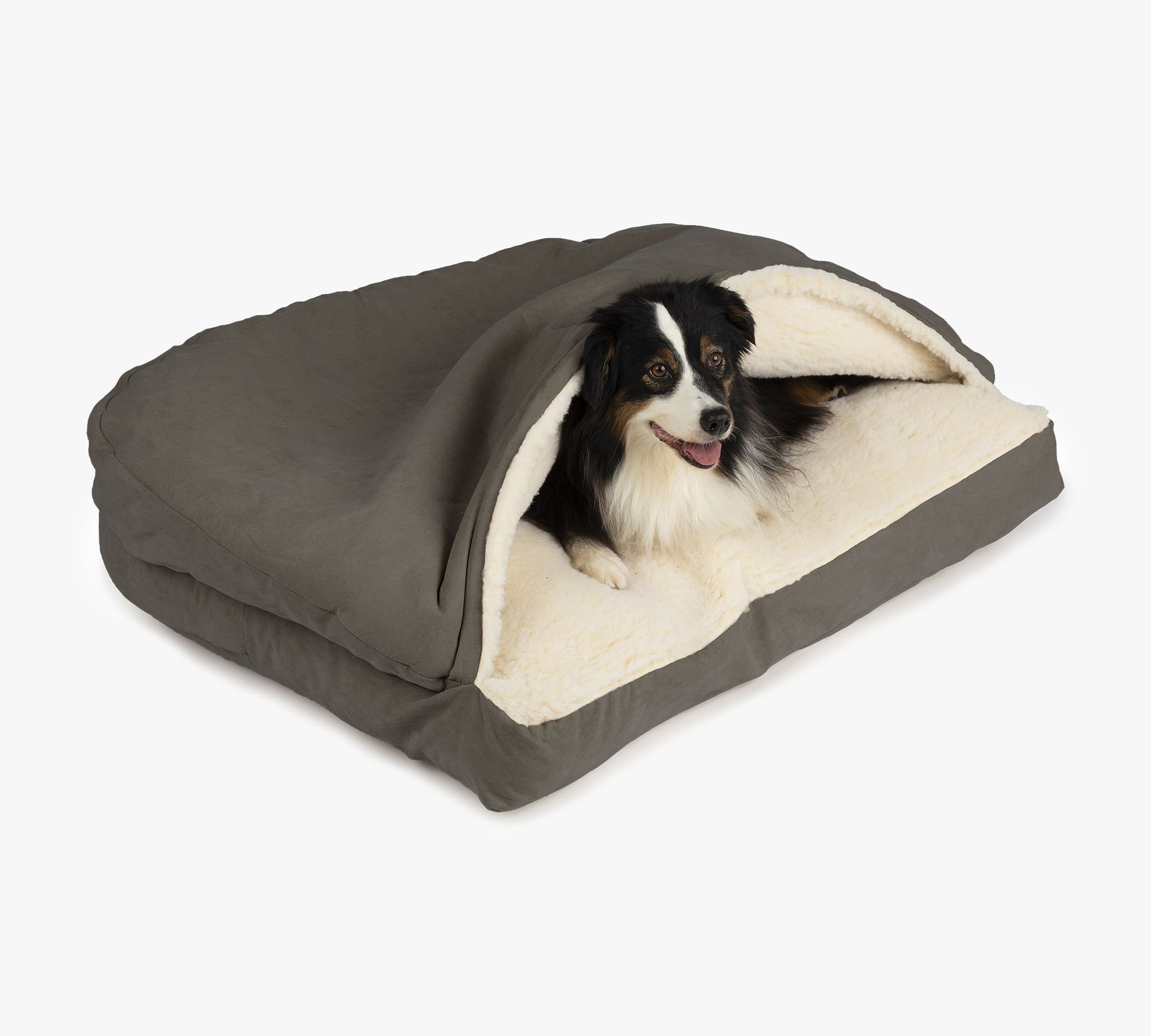 Luxury Microsuede Rectangle Pet Cave