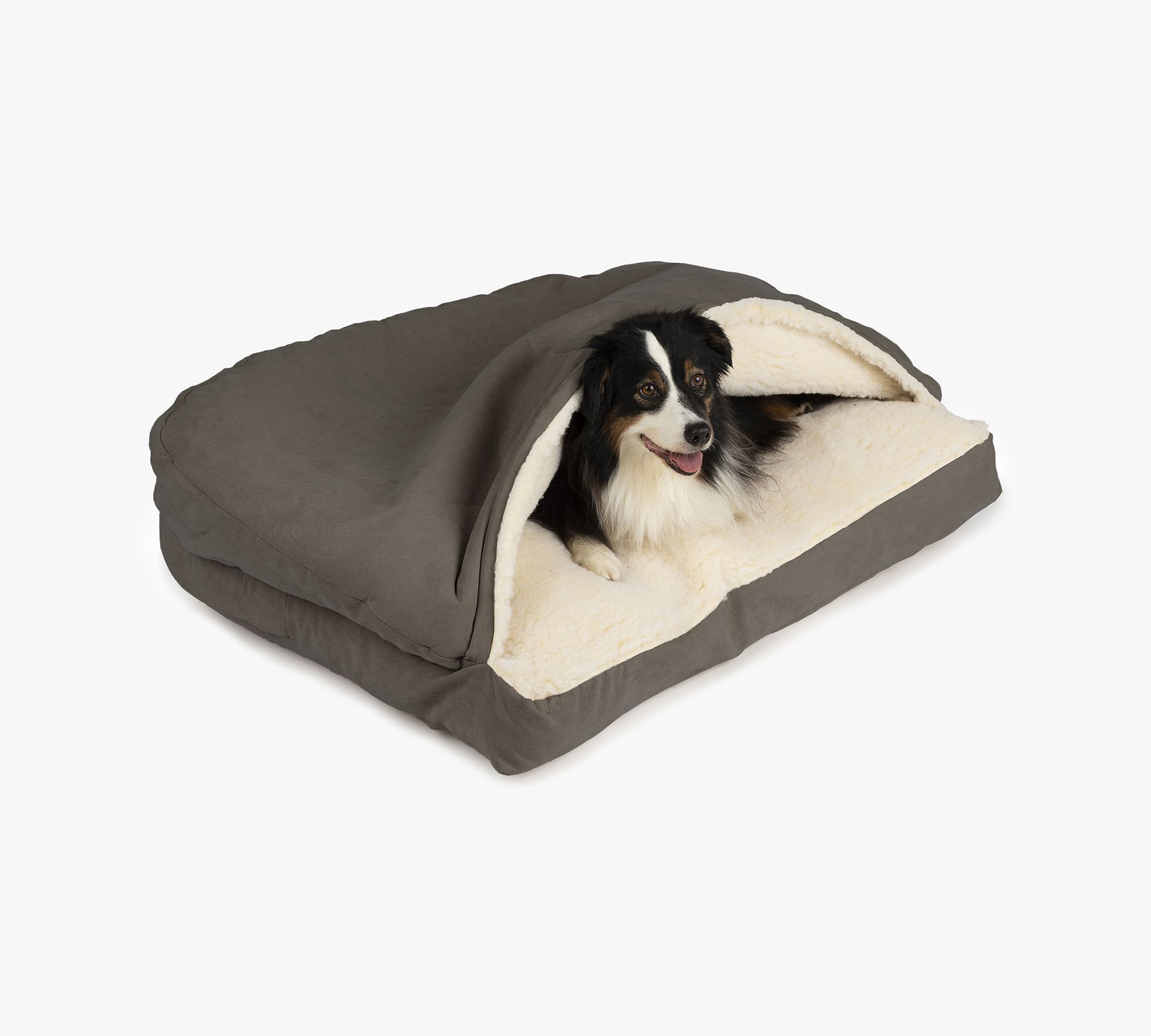 Luxury Microsuede Rectangle Pet Cave