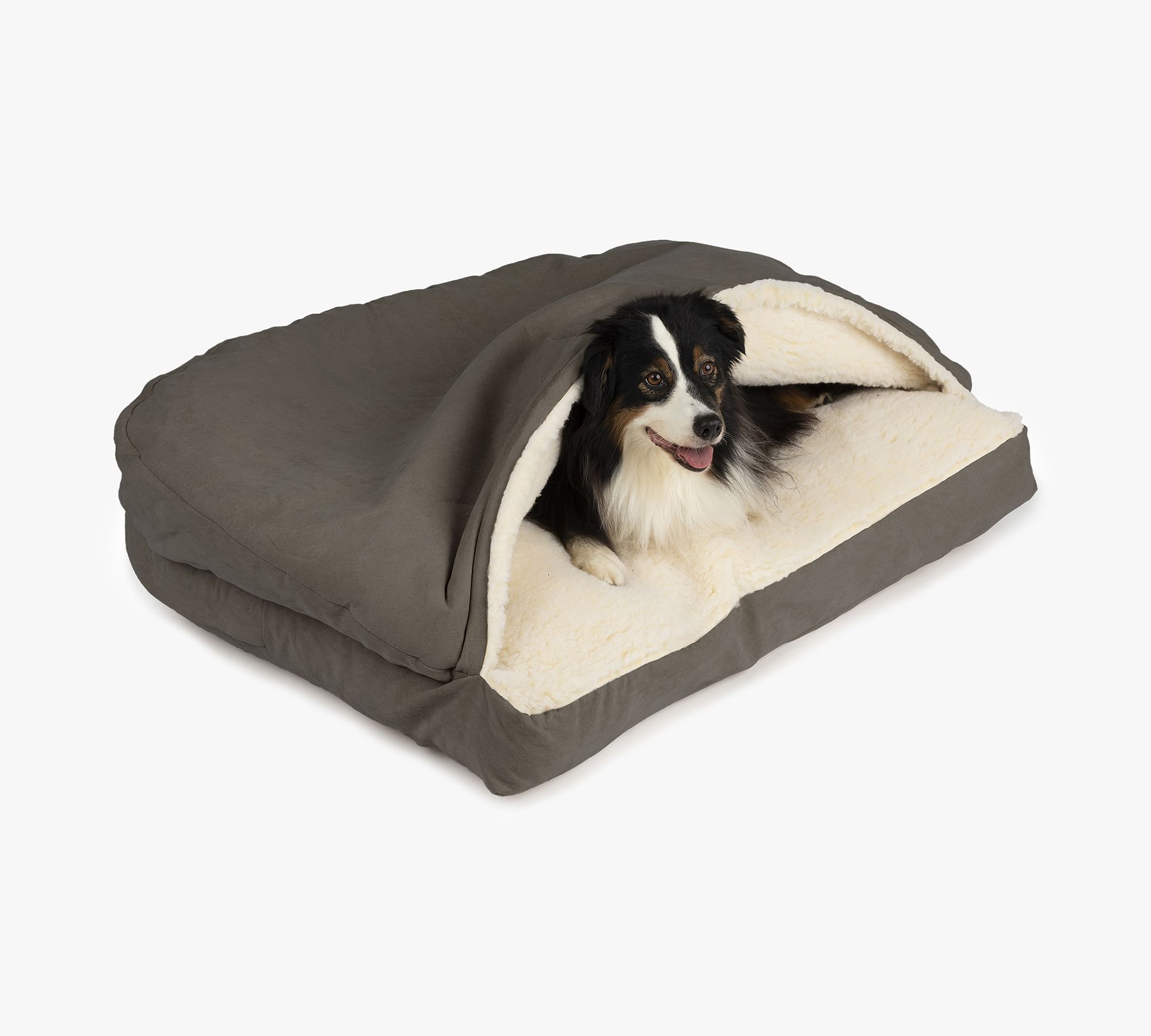 Luxury Microsuede Rectangle Pet Cave