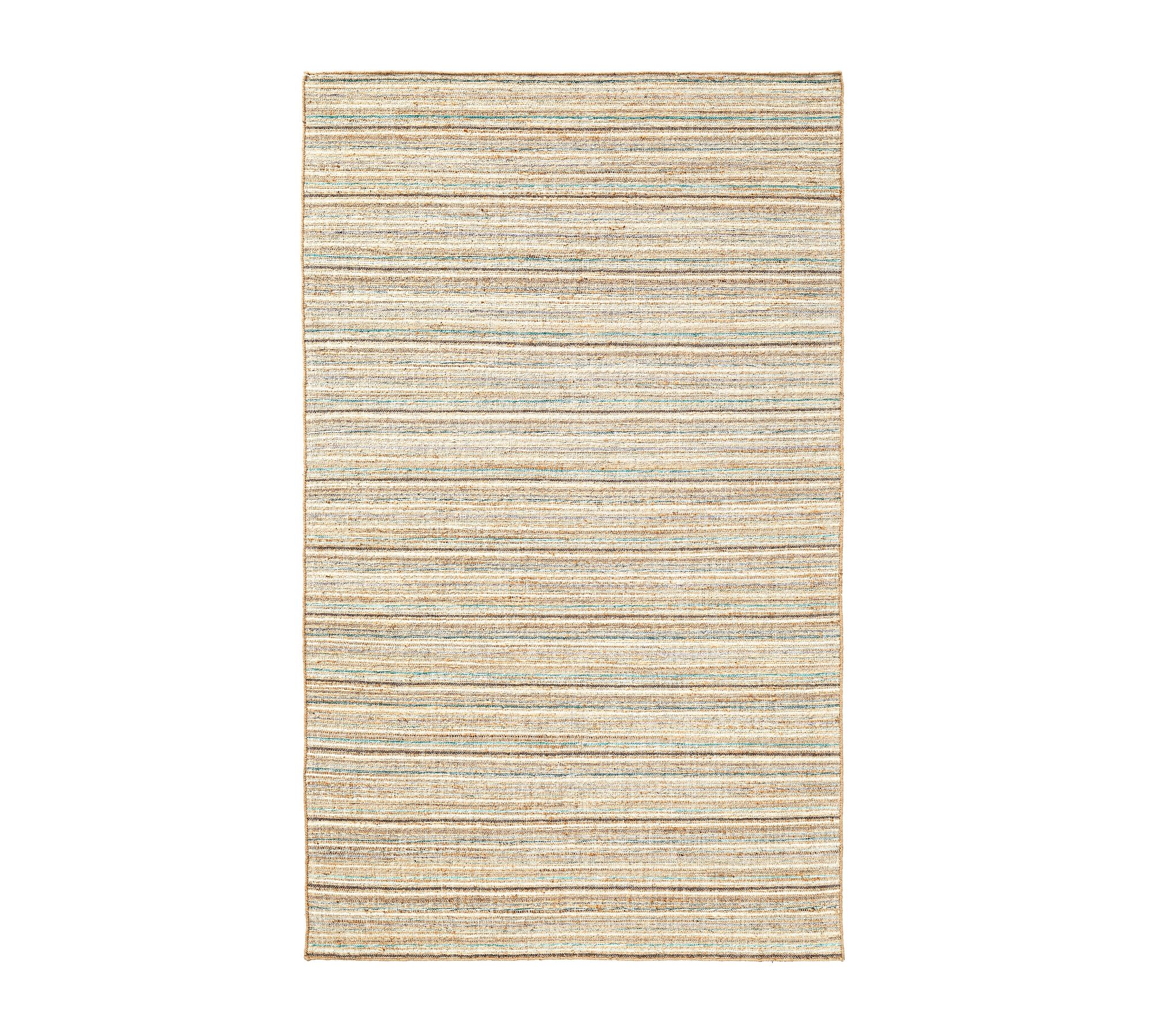 Calista Stripe Jute Wool Rug