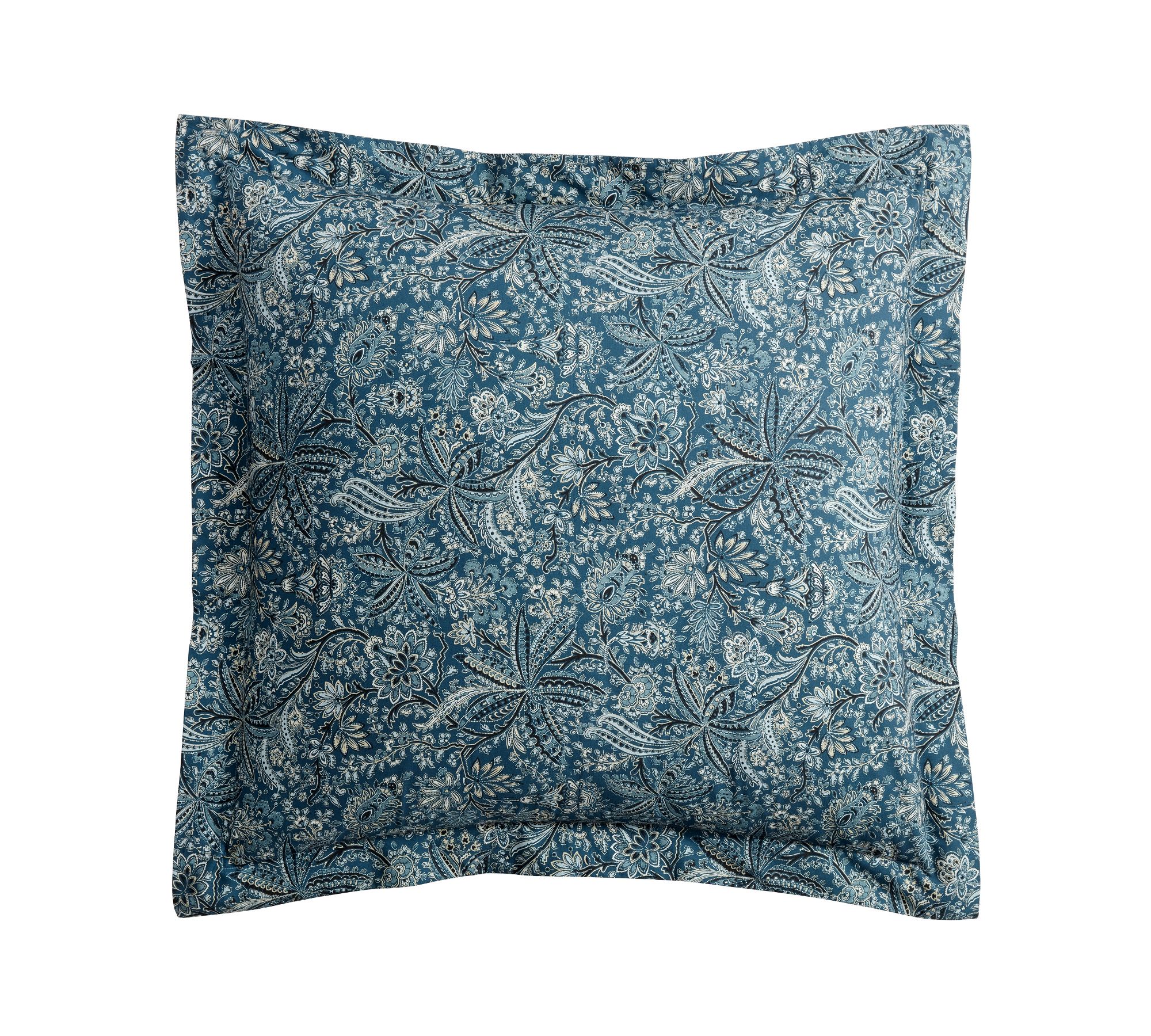 Merrit Paisley Organic Percale Sham