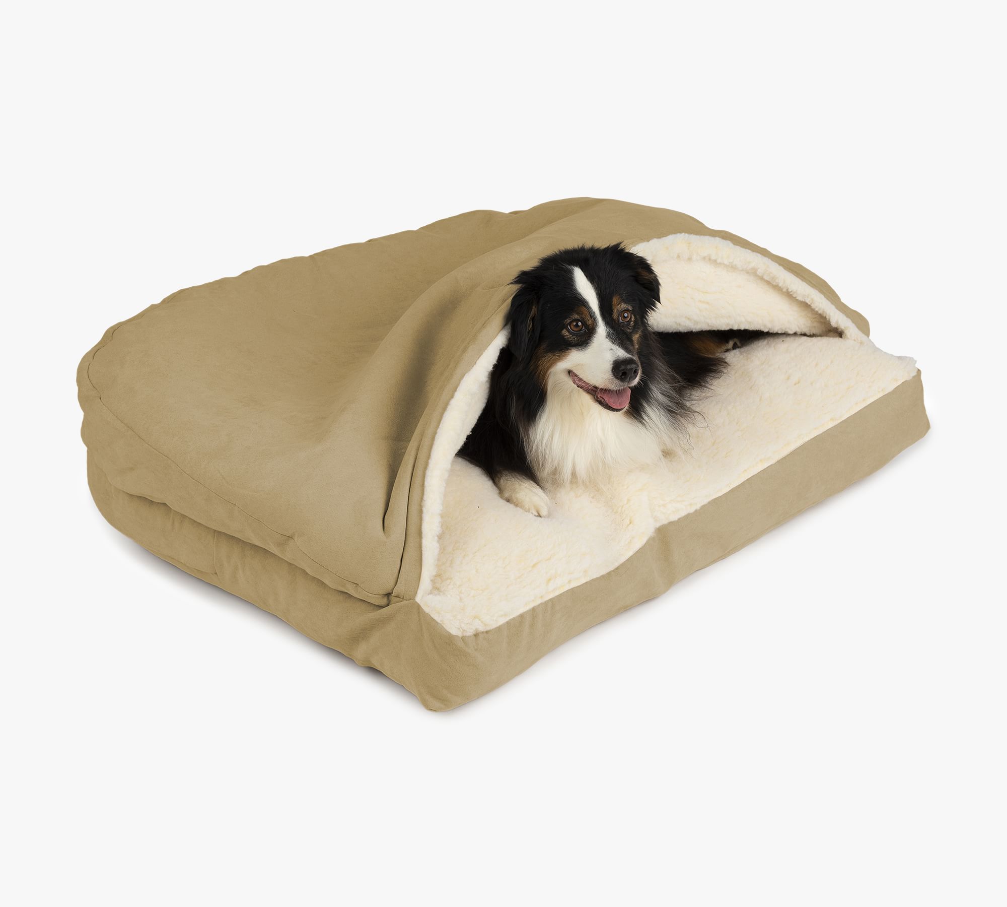 Rectangle Pet Cave Dog Bed