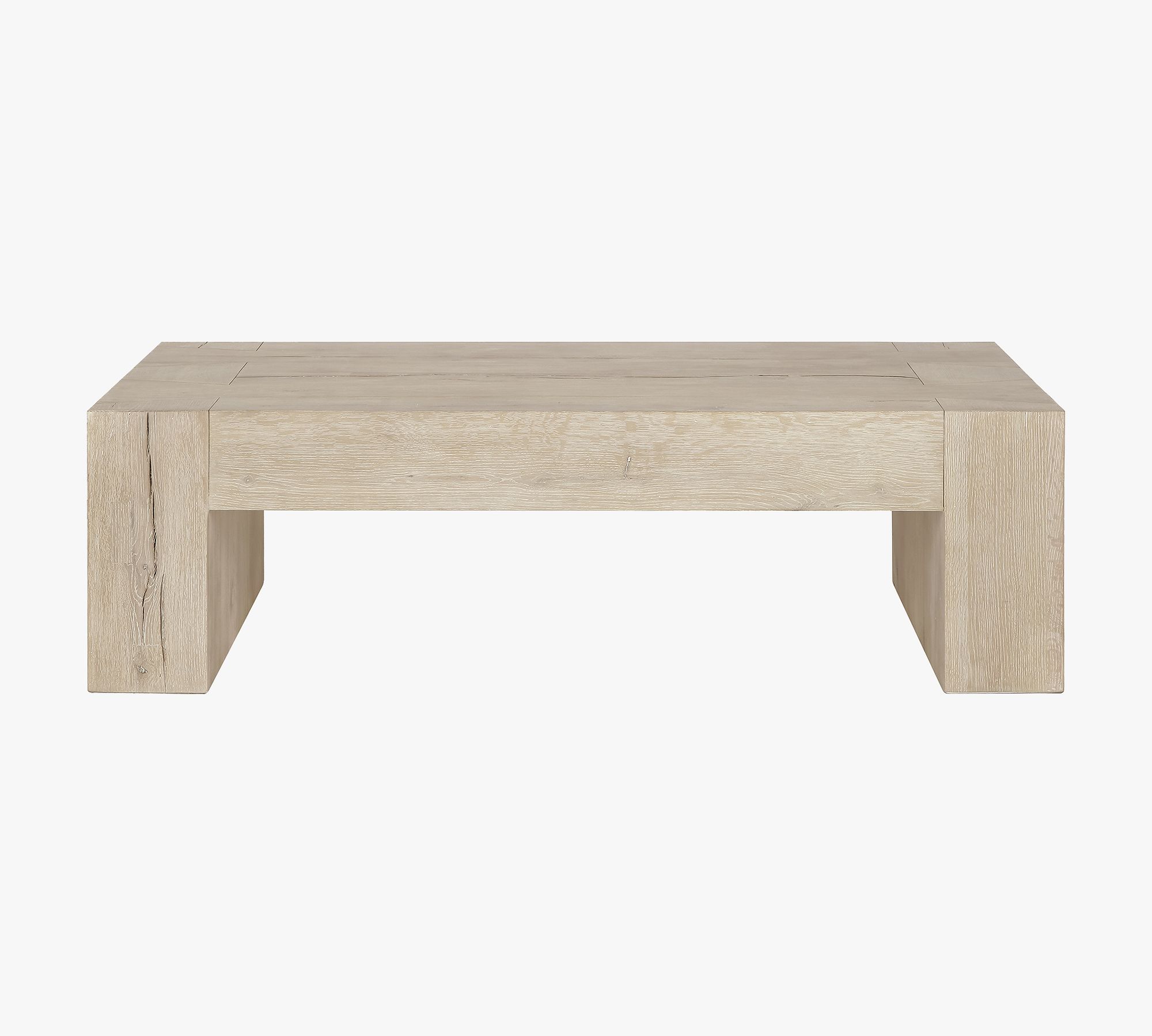 Raymond Rectangular Reclaimed Wood Coffee Table (60")