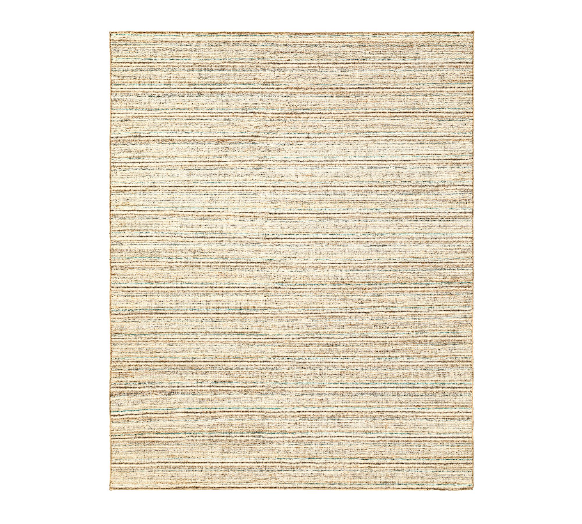 Calista Stripe Jute Wool Rug