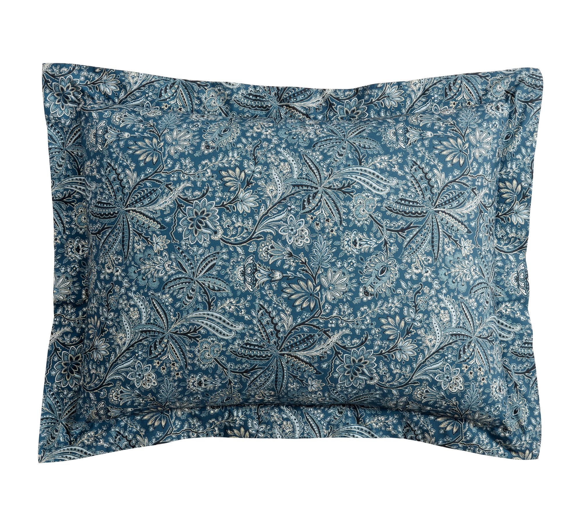 Merrit Paisley Organic Percale Sham