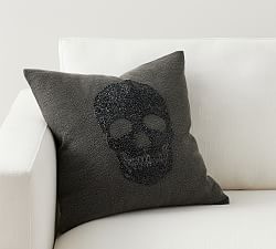 Skull pillow cover sale