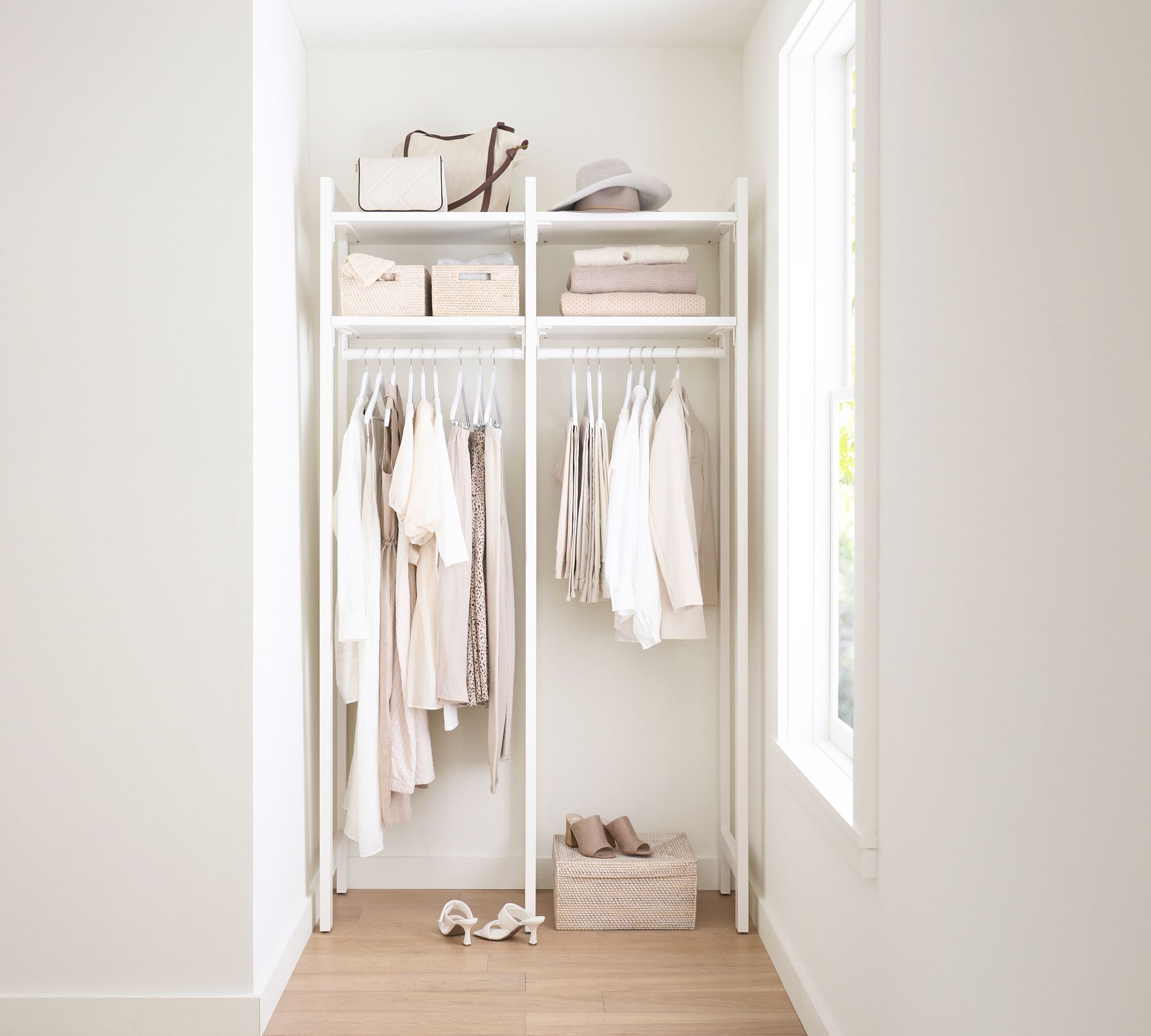 Essential Walk-In Closet by Hold Everything