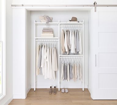 Essential Reach-In Closet by Hold Everything, 5' Complete Hanging ...