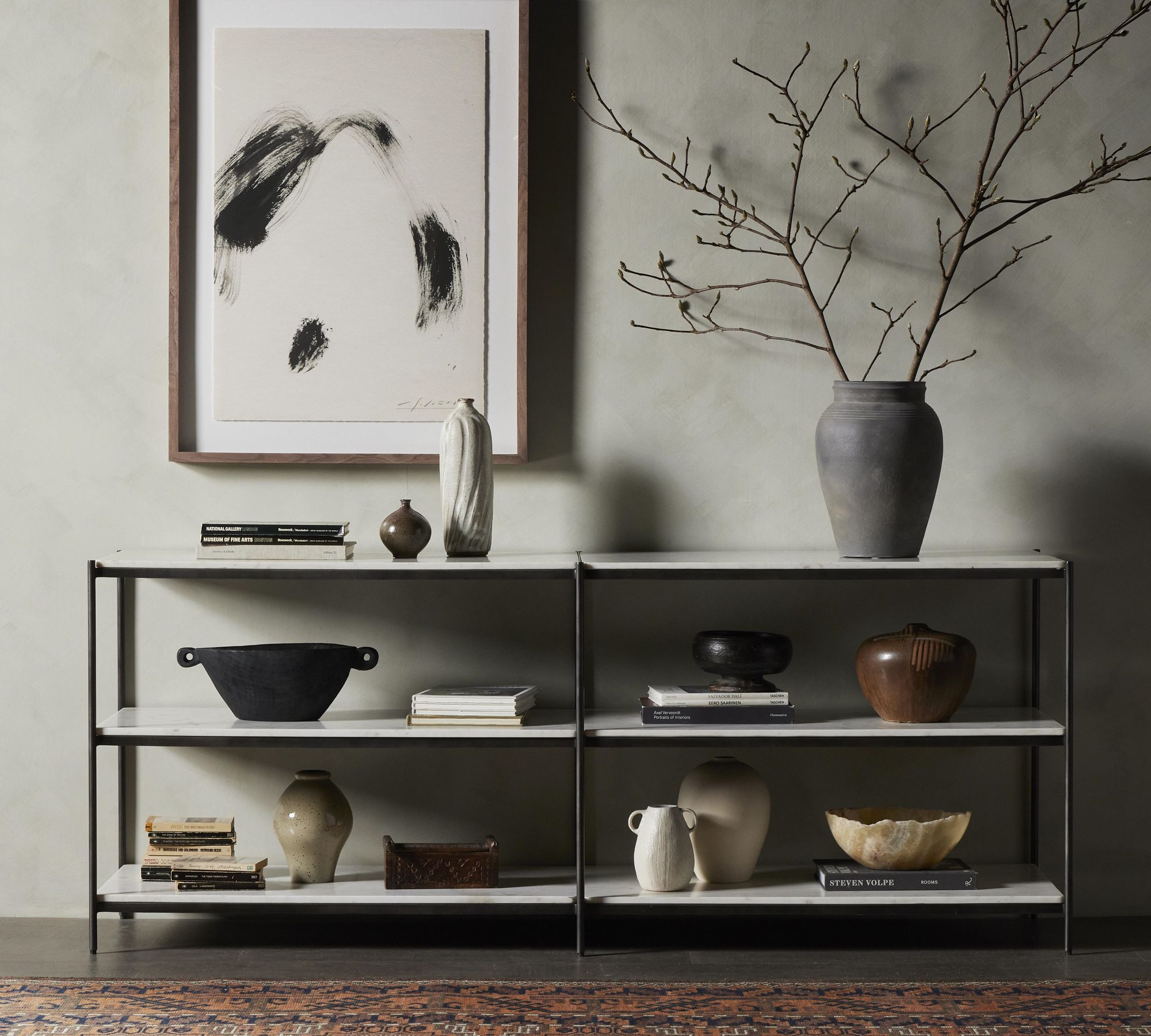 Felix Marble Console Table (78")