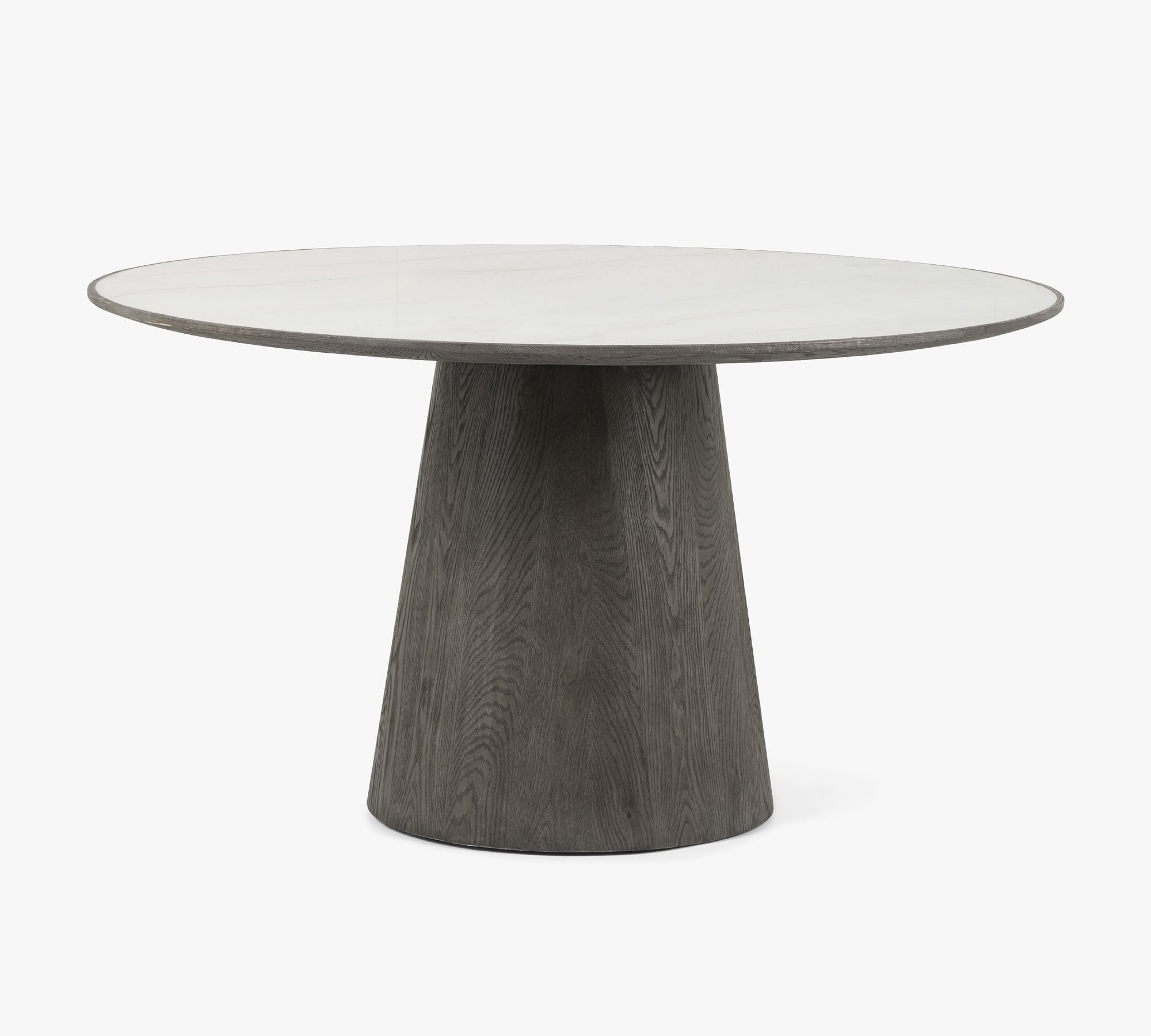 Greagle Round Marble Pedestal Dining Table (55")