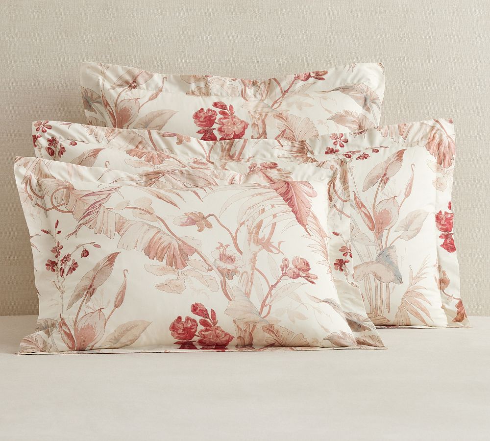 Shea Botanical Organic Percale Sham | Pottery Barn