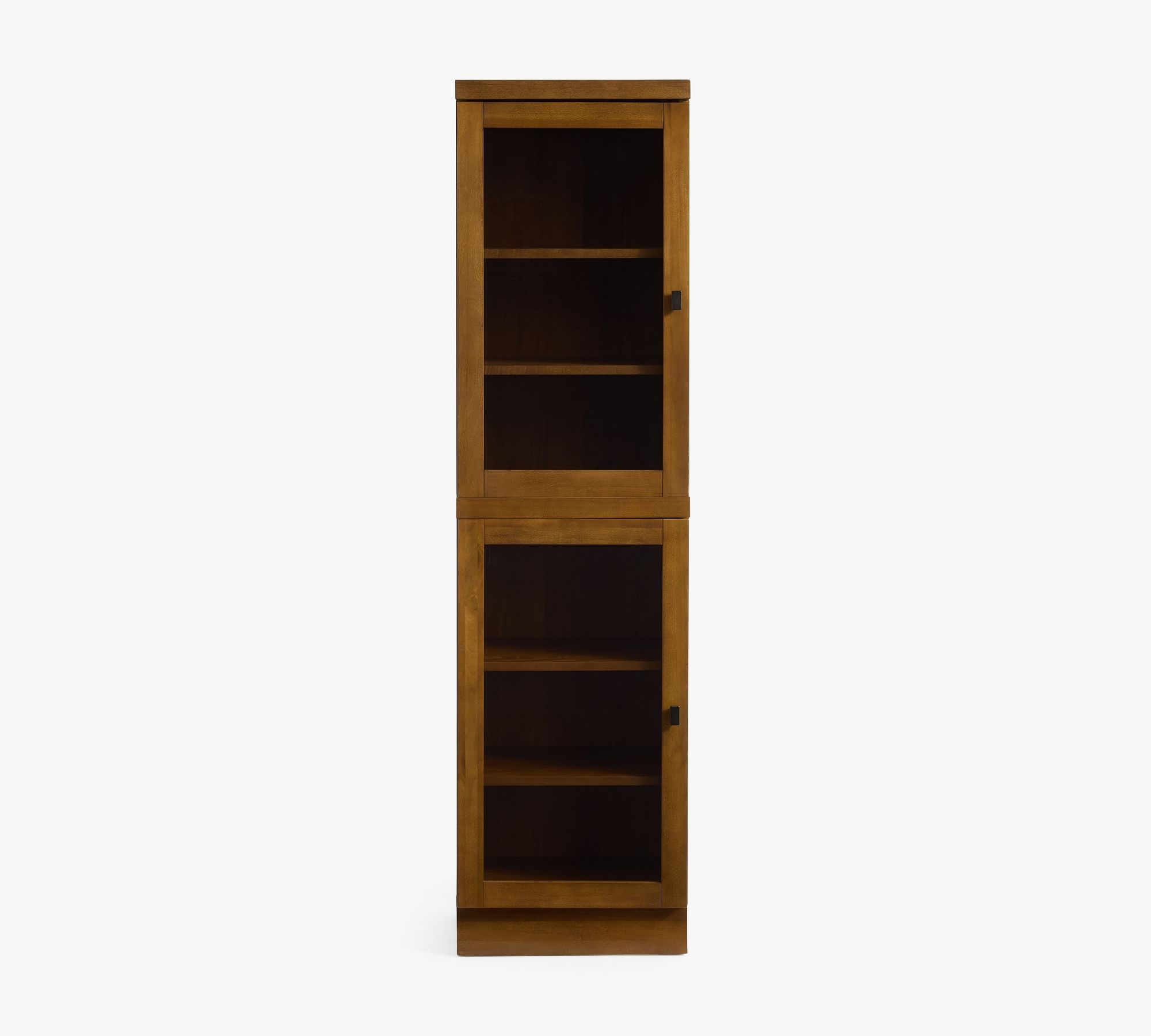 Reed Modular Bar Shelf with Glass Cabinet (18")