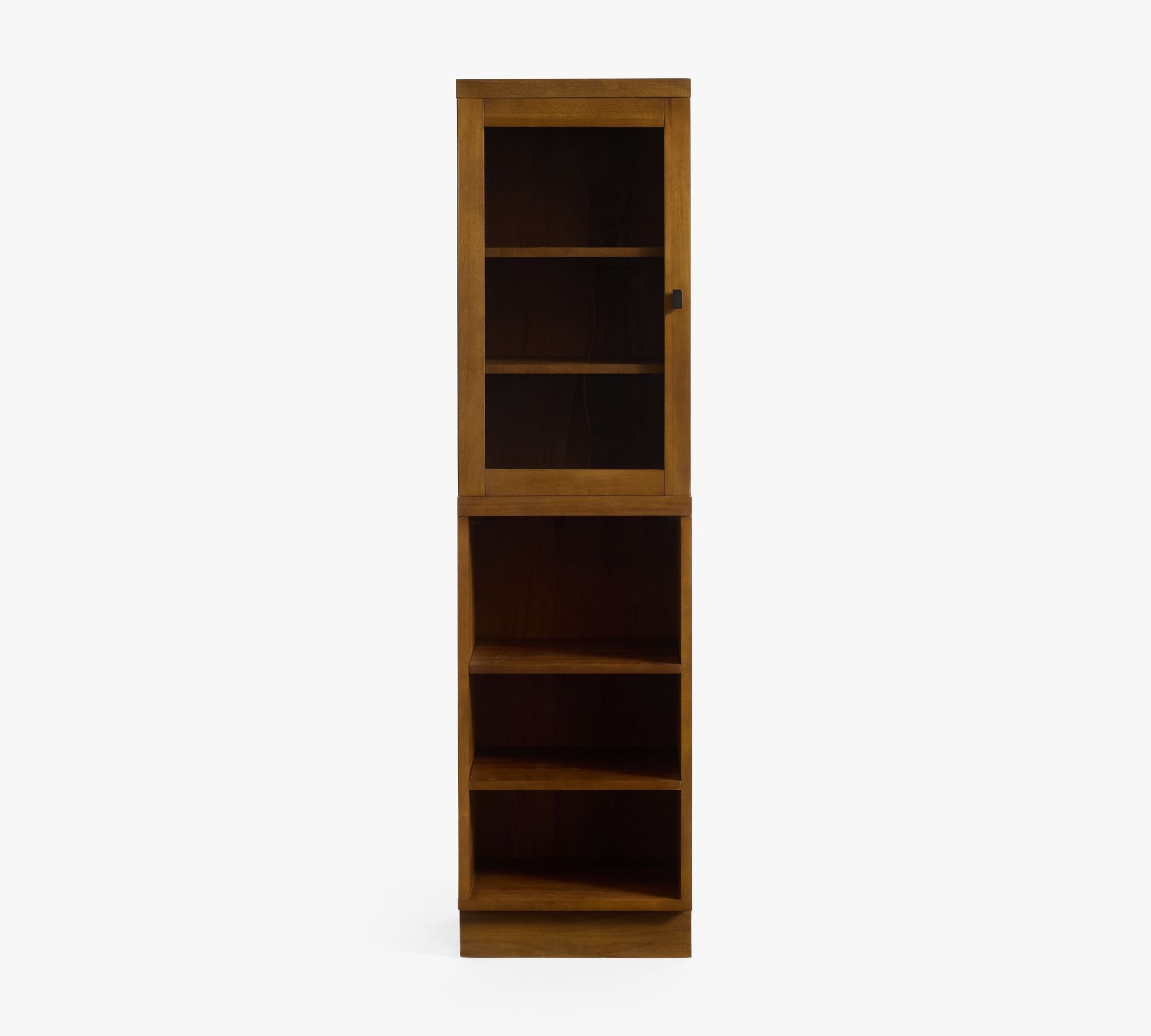 Reed Modular Bar Shelf with Glass Hutch (18")