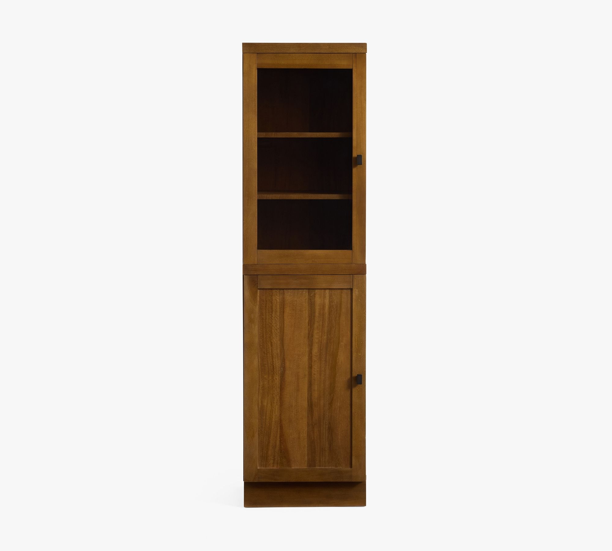 Reed Modular Bar Cabinet with Glass Hutch (18")