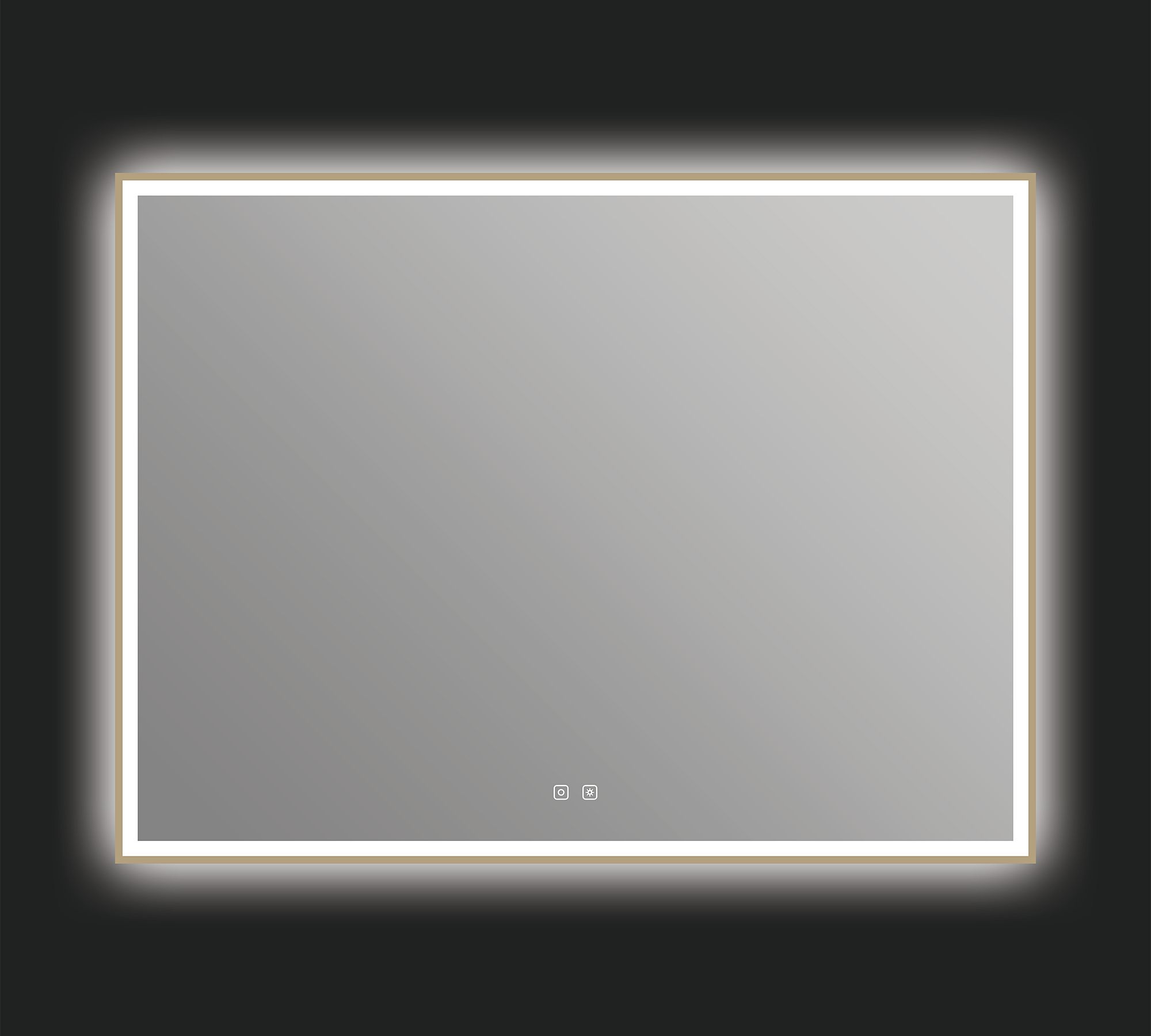 Dora Rectangular Lighted LED Mirror