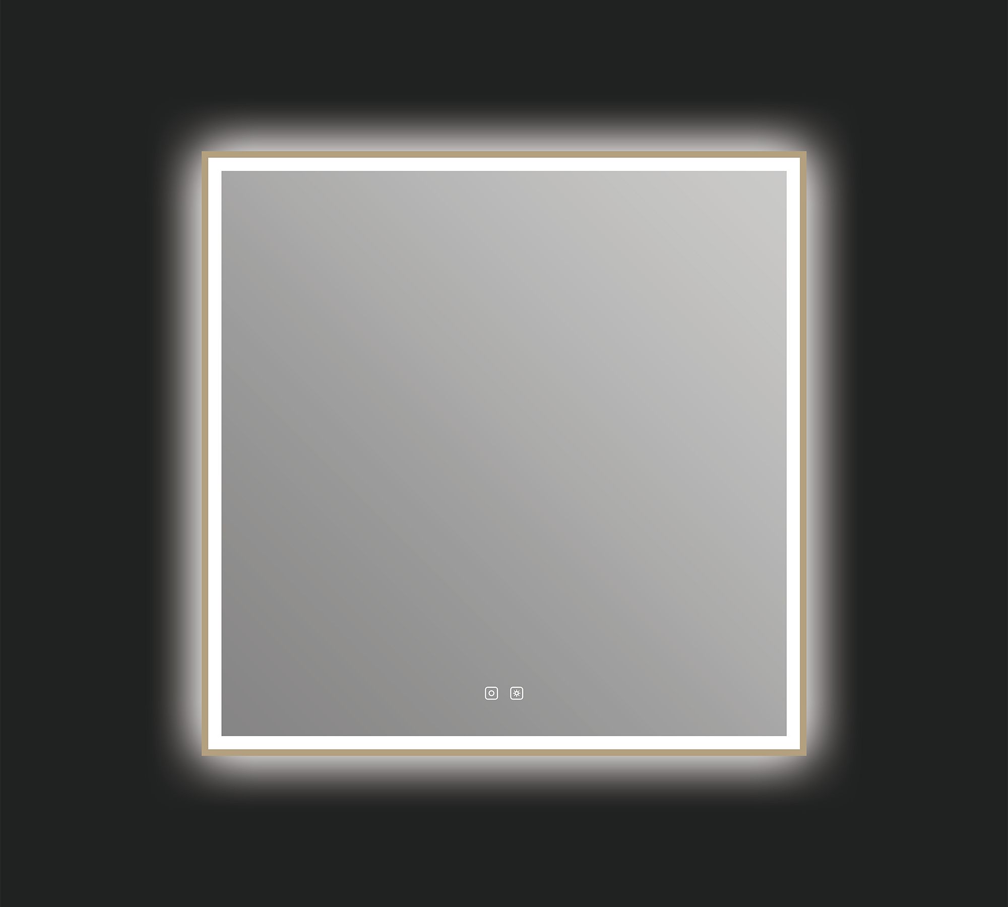 Dora Rectangular Lighted LED Mirror