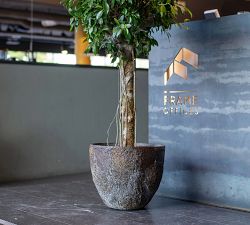 Lightweight Short Tapered Ficonstone Planter