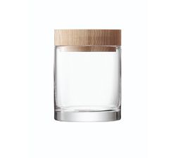 Alma Handcrafted Clear Container and Lid