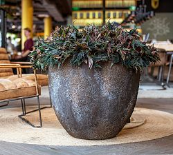 Lightweight Short Tapered Ficonstone Planter