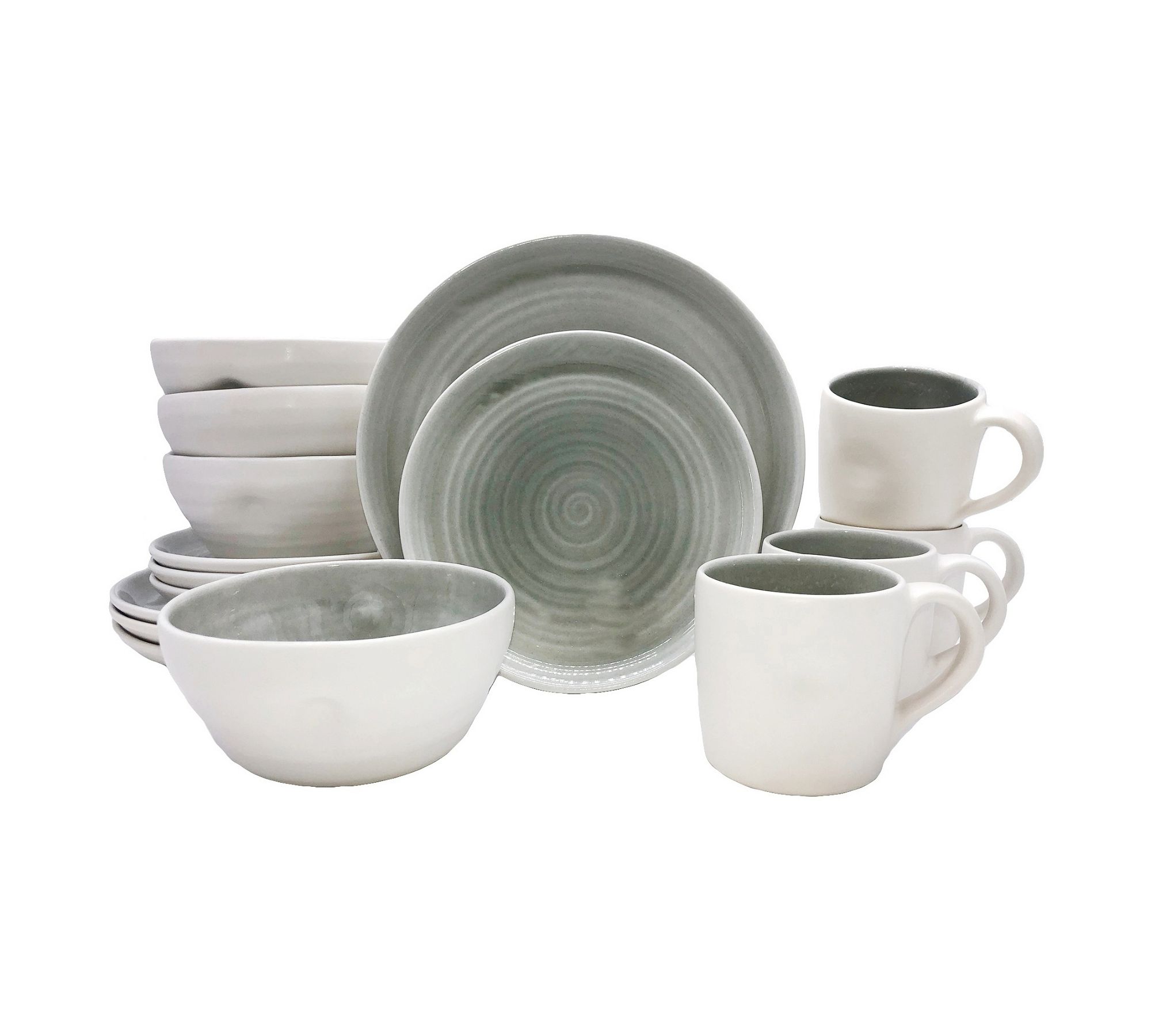 Pinch Stoneware 16-Piece Dinnerware Set