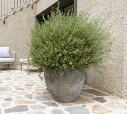 Lightweight Short Tapered Ficonstone Planter