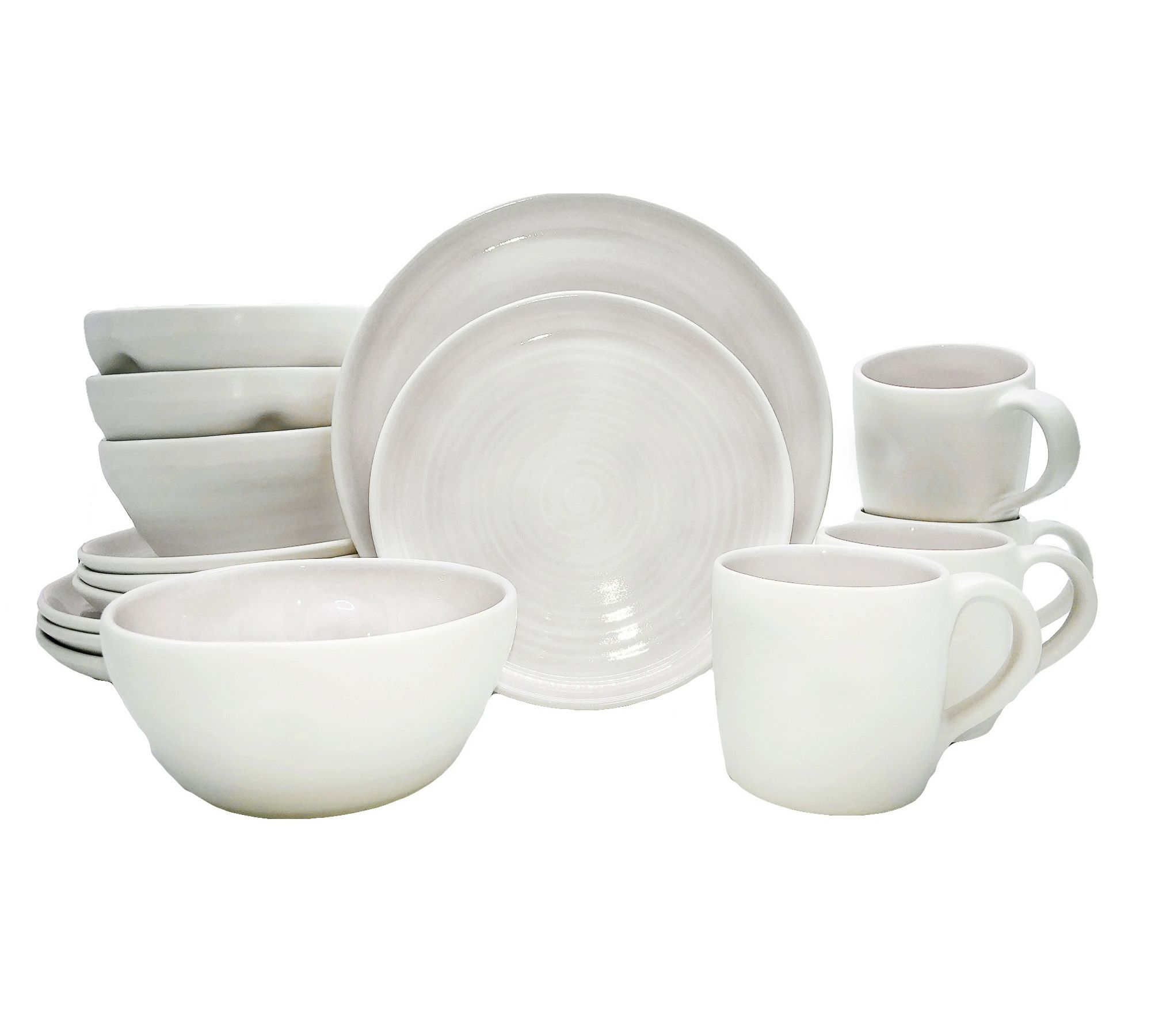 Pinch Stoneware 16-Piece Dinnerware Set