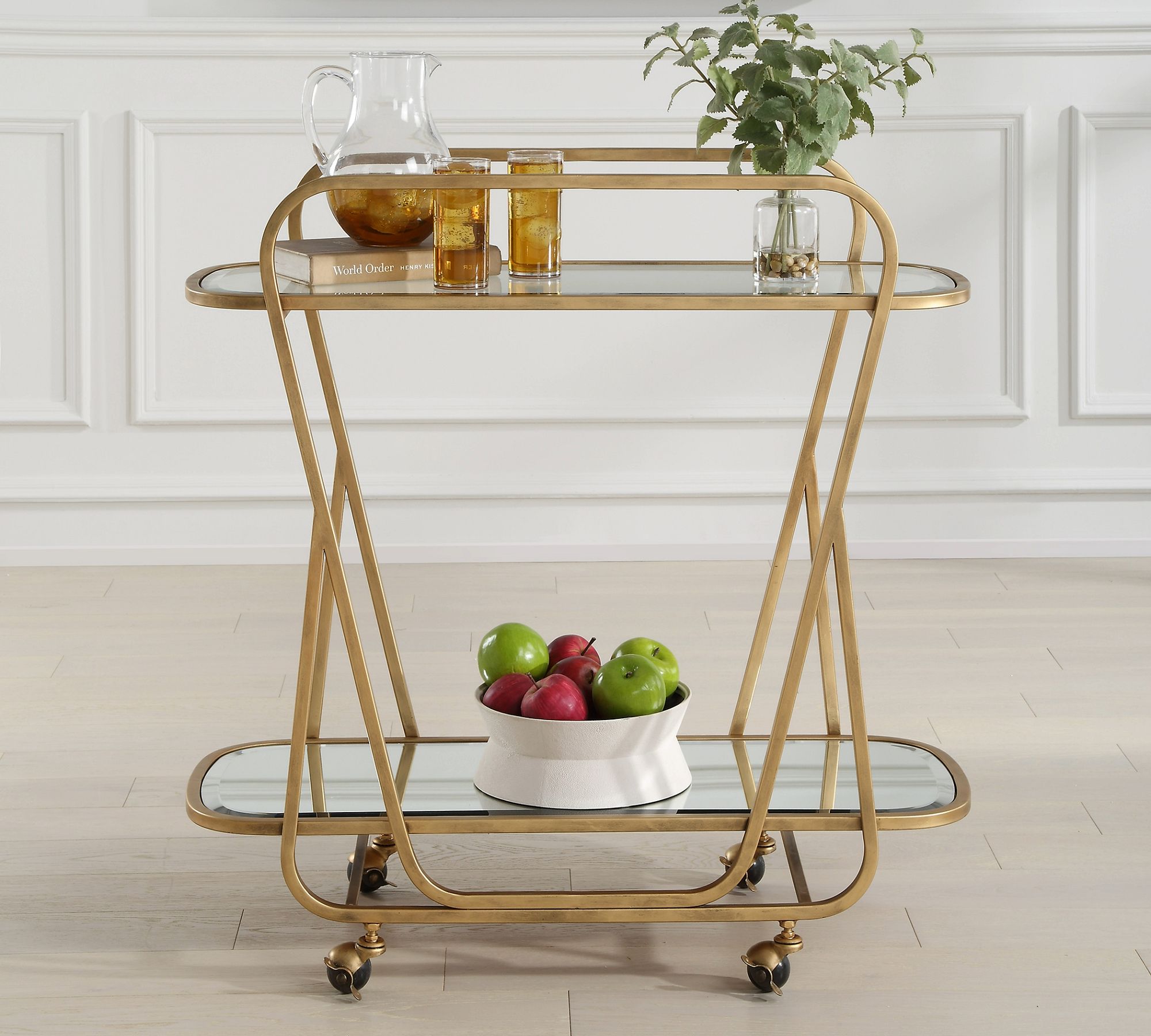 Capra Metal Bar Cart (36")