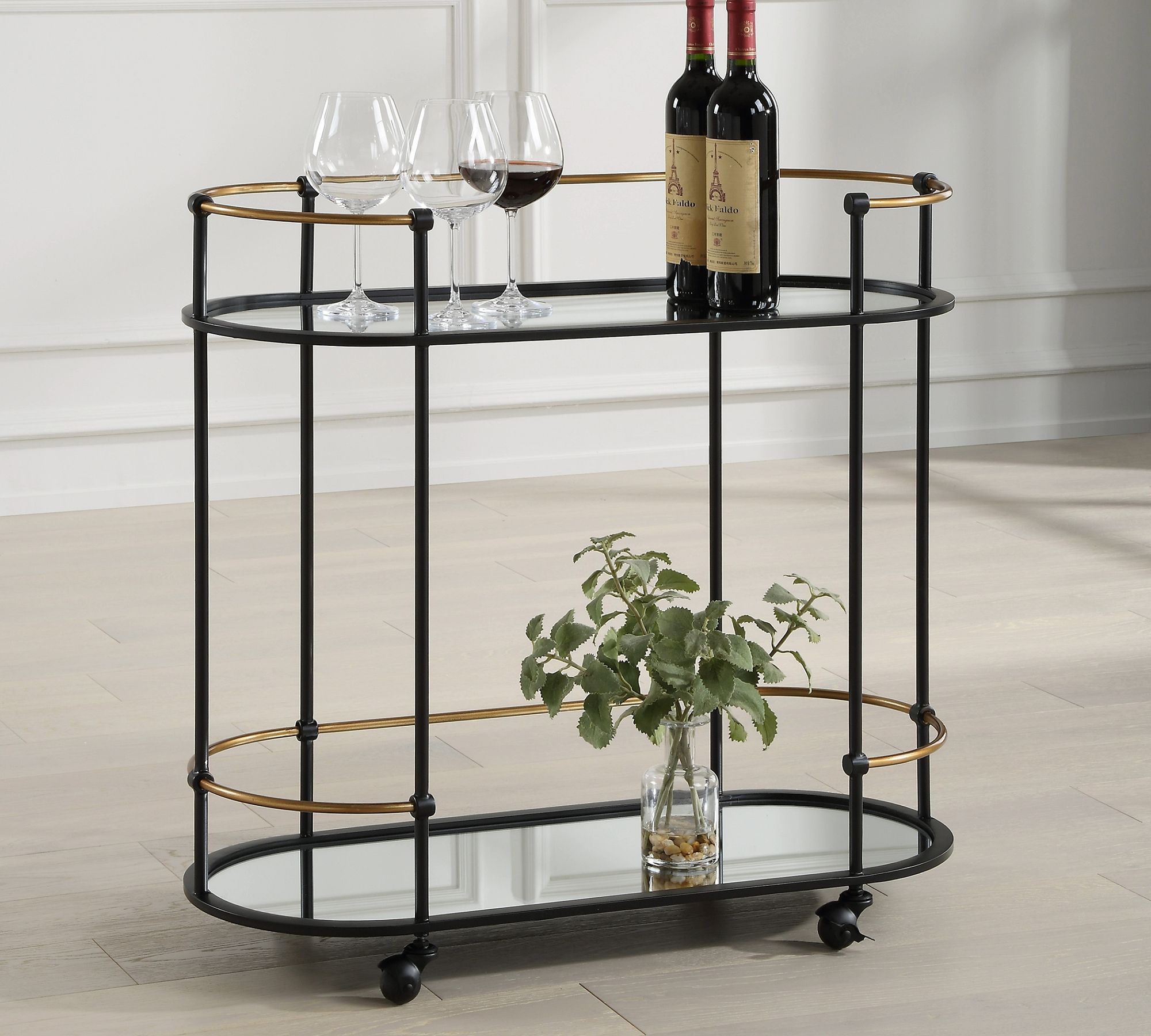 Klay Metal Bar Cart (32")