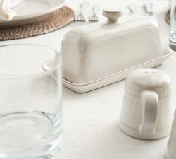 Cambria Stoneware Salt &amp; Pepper Shakers