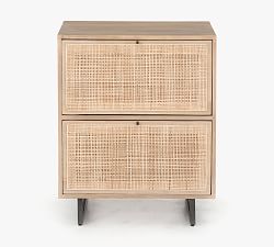 Dolores Cane 2-Drawer File Cabinet