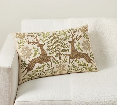 Pottery fashion barn deer pillow