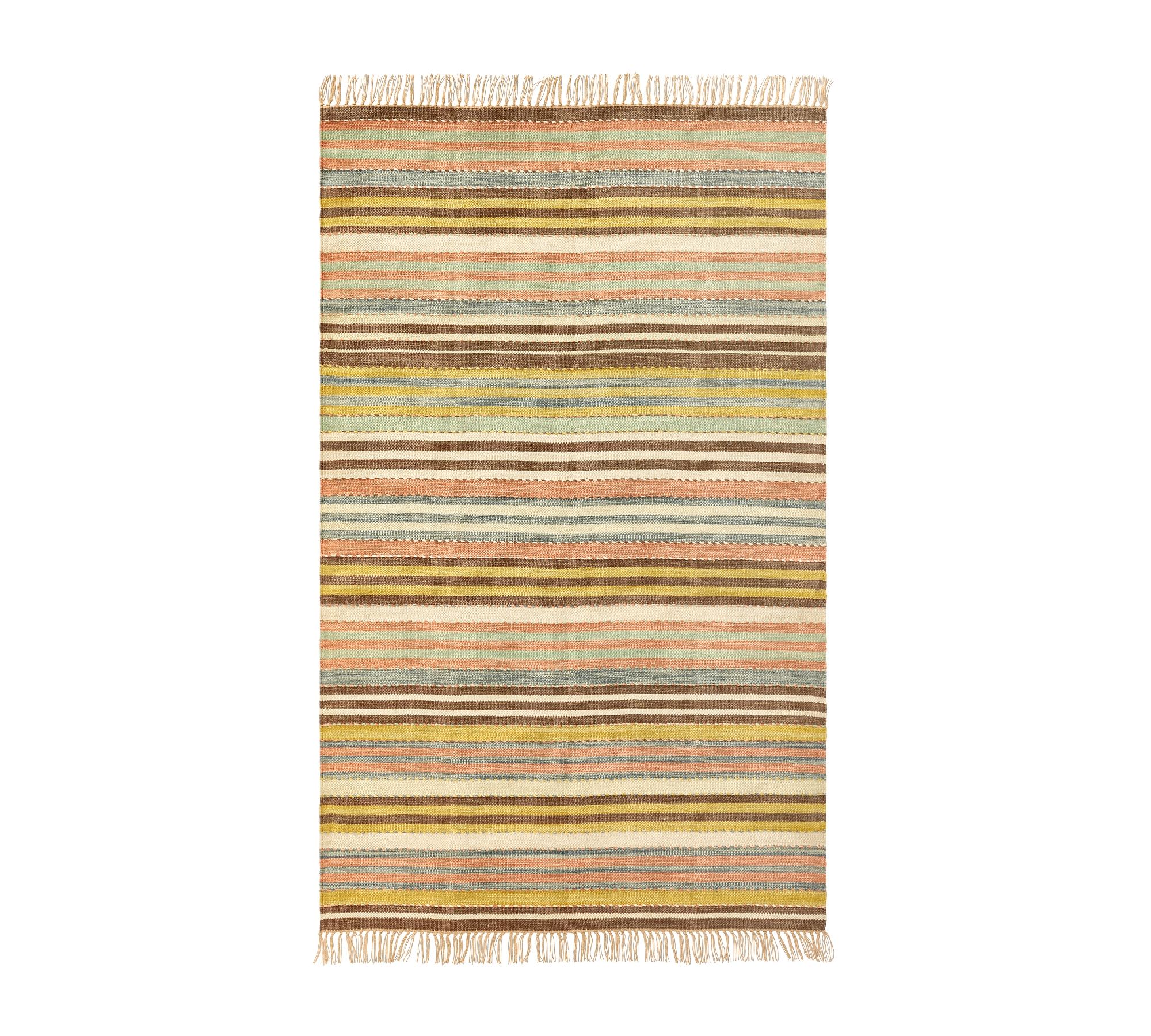 Kase Striped Outdoor Performance Rug