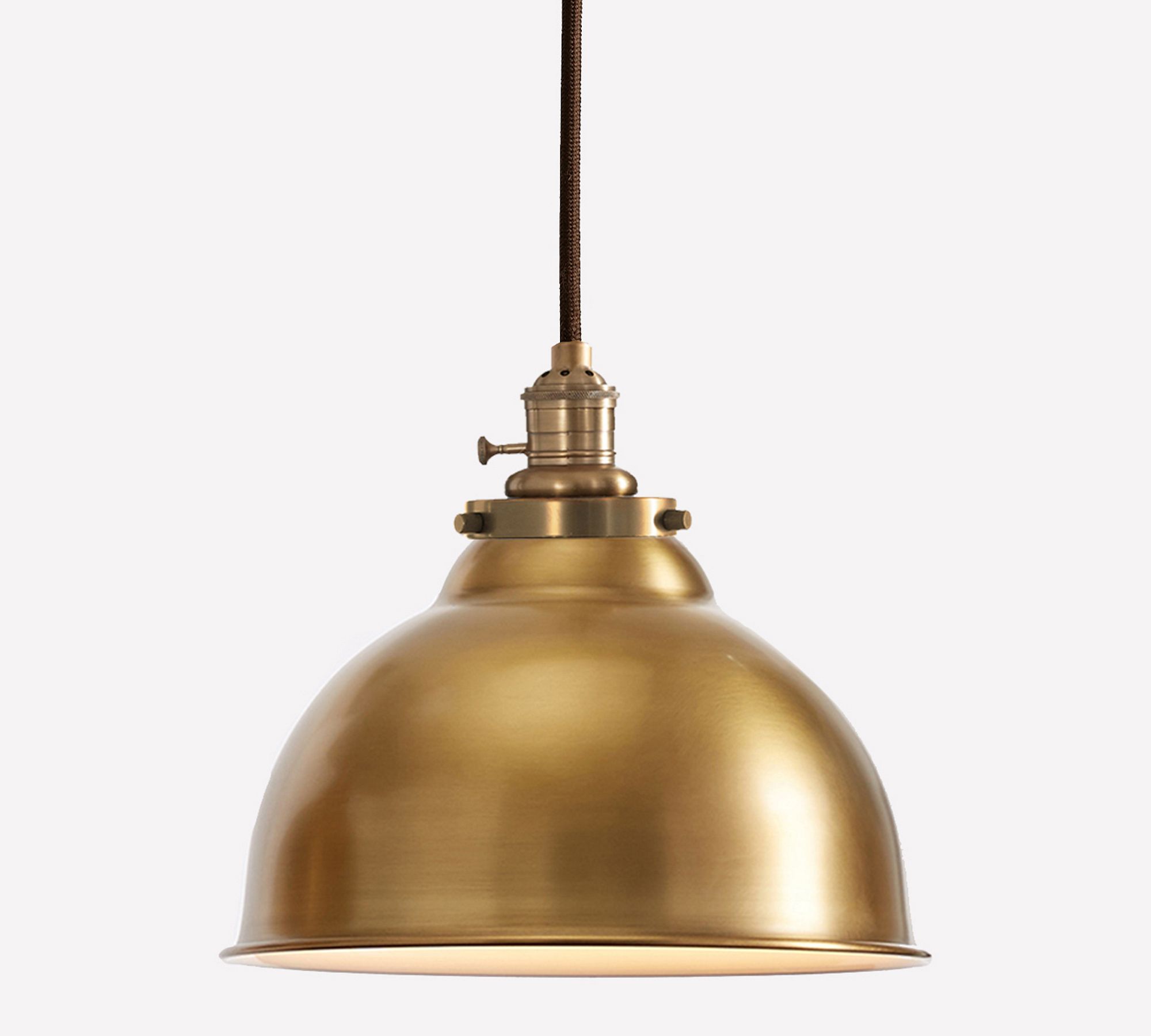 Metal Bell Cord Pendant