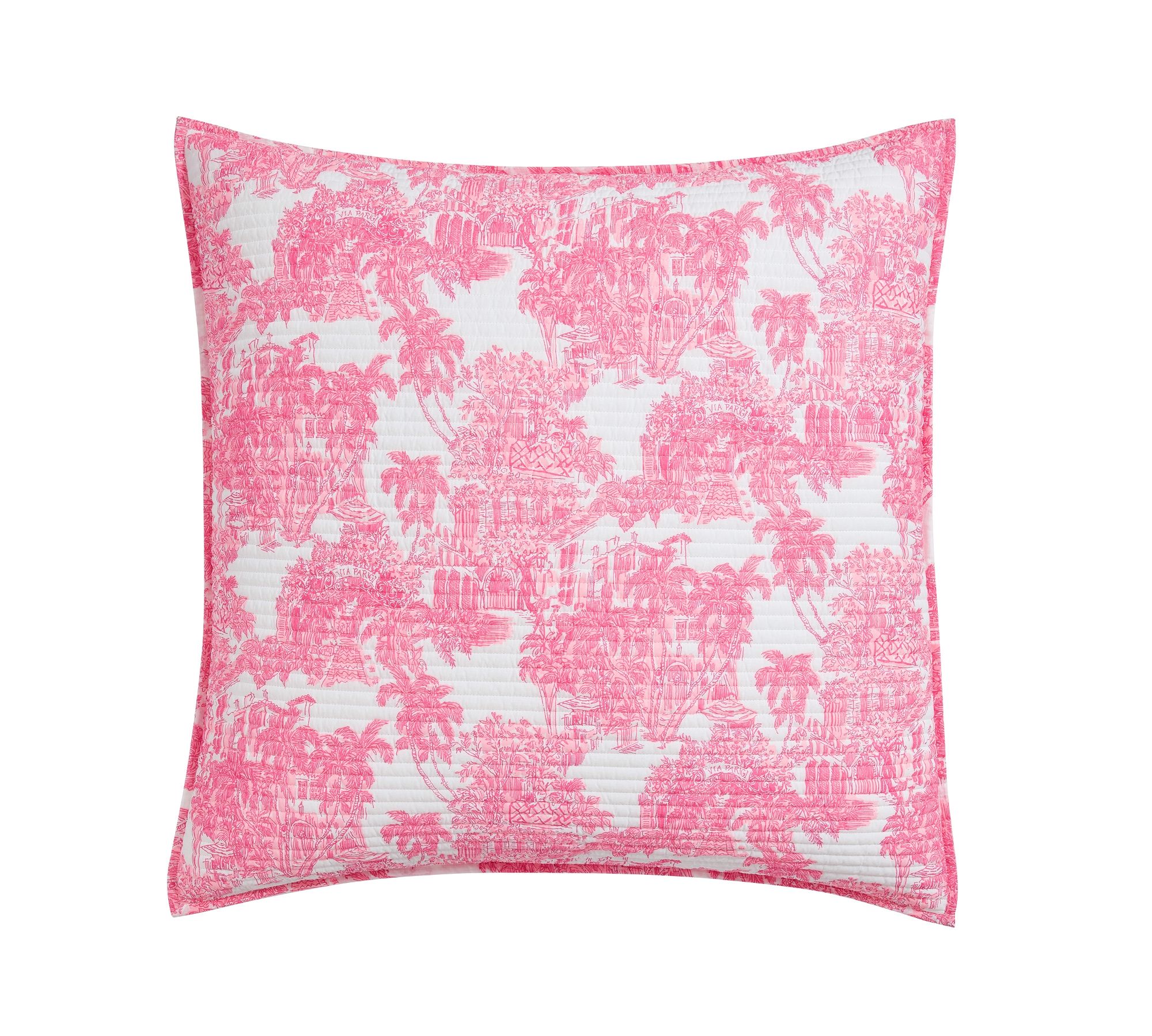 Lilly Pulitzer Palm Beach Quilted Sham